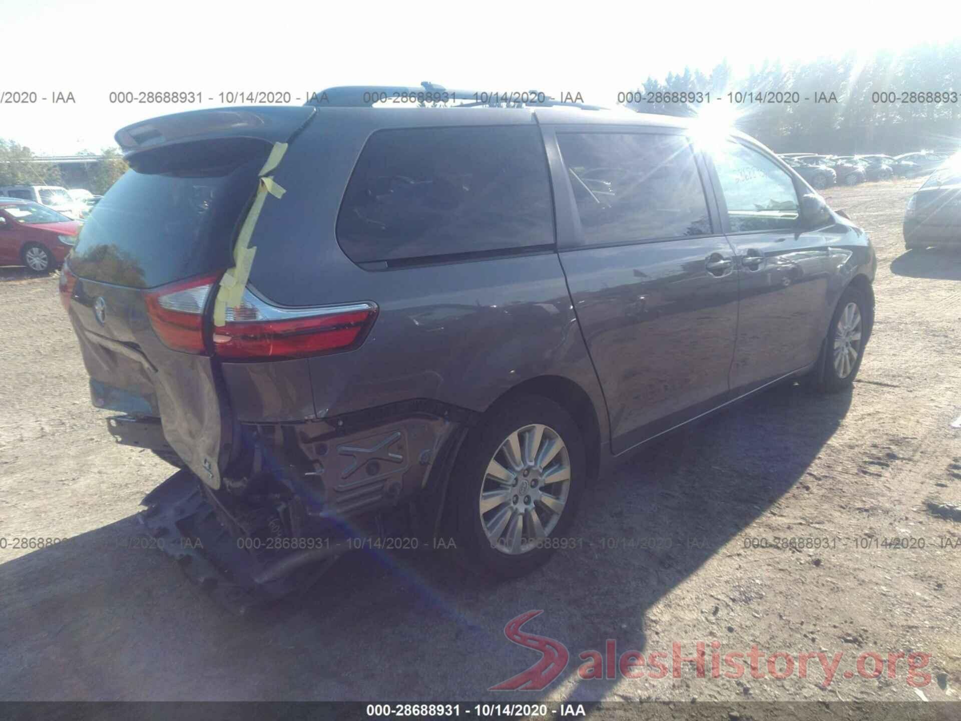 5TDJK3DC1GS132650 2016 TOYOTA SIENNA