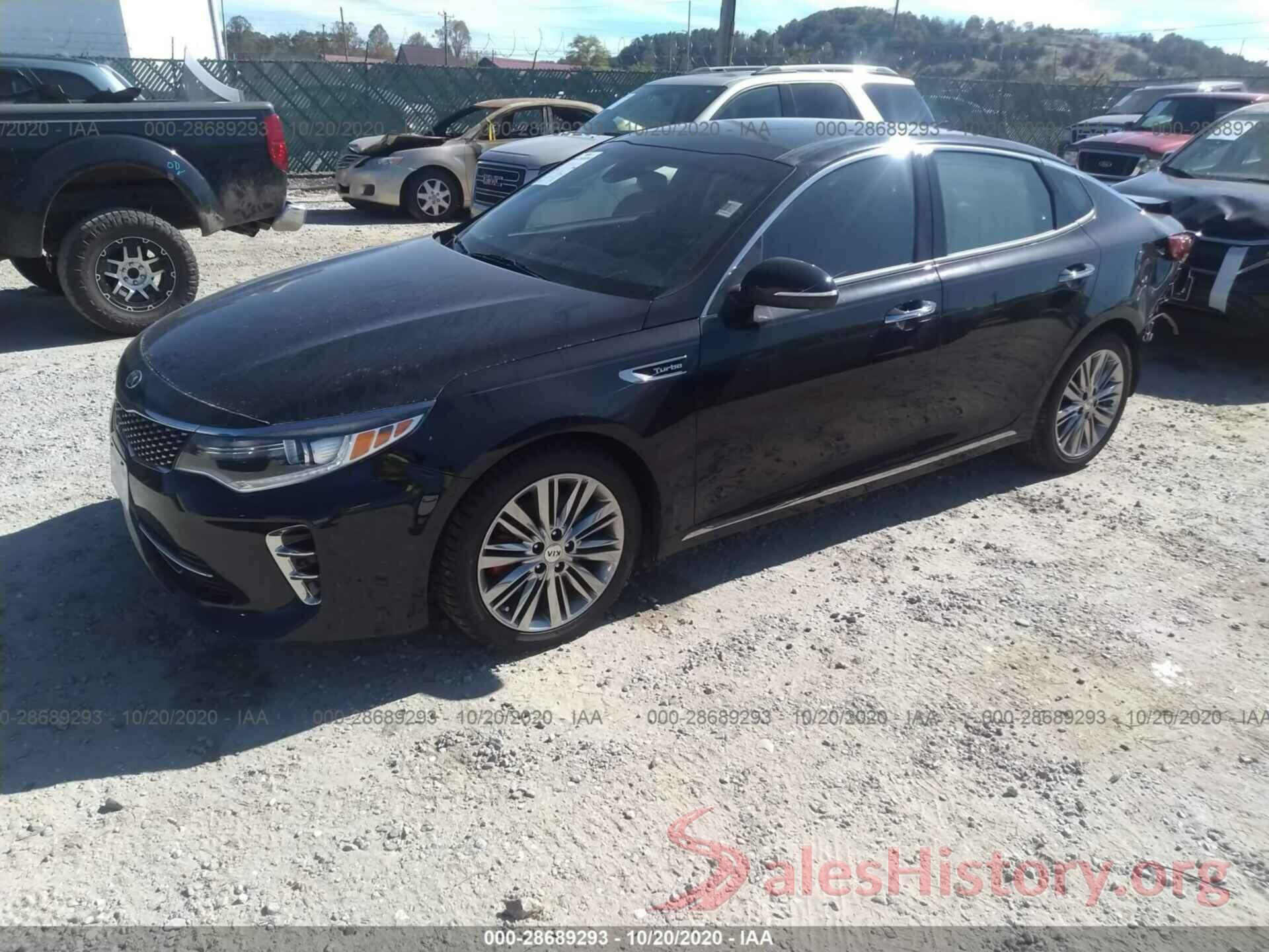 5XXGV4L20GG110057 2016 KIA OPTIMA