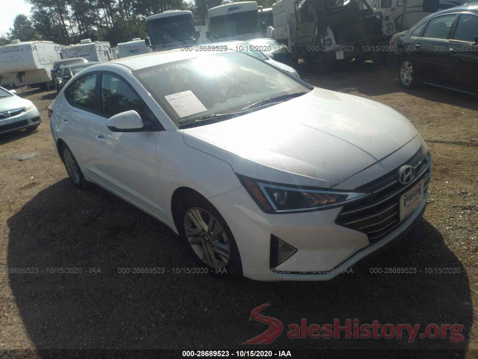 5NPD84LF3LH521125 2020 HYUNDAI ELANTRA