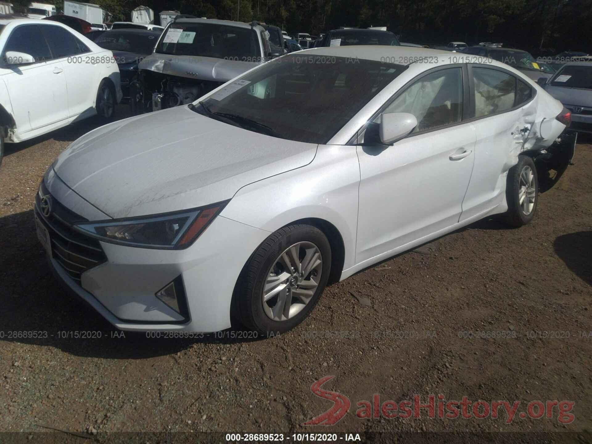 5NPD84LF3LH521125 2020 HYUNDAI ELANTRA