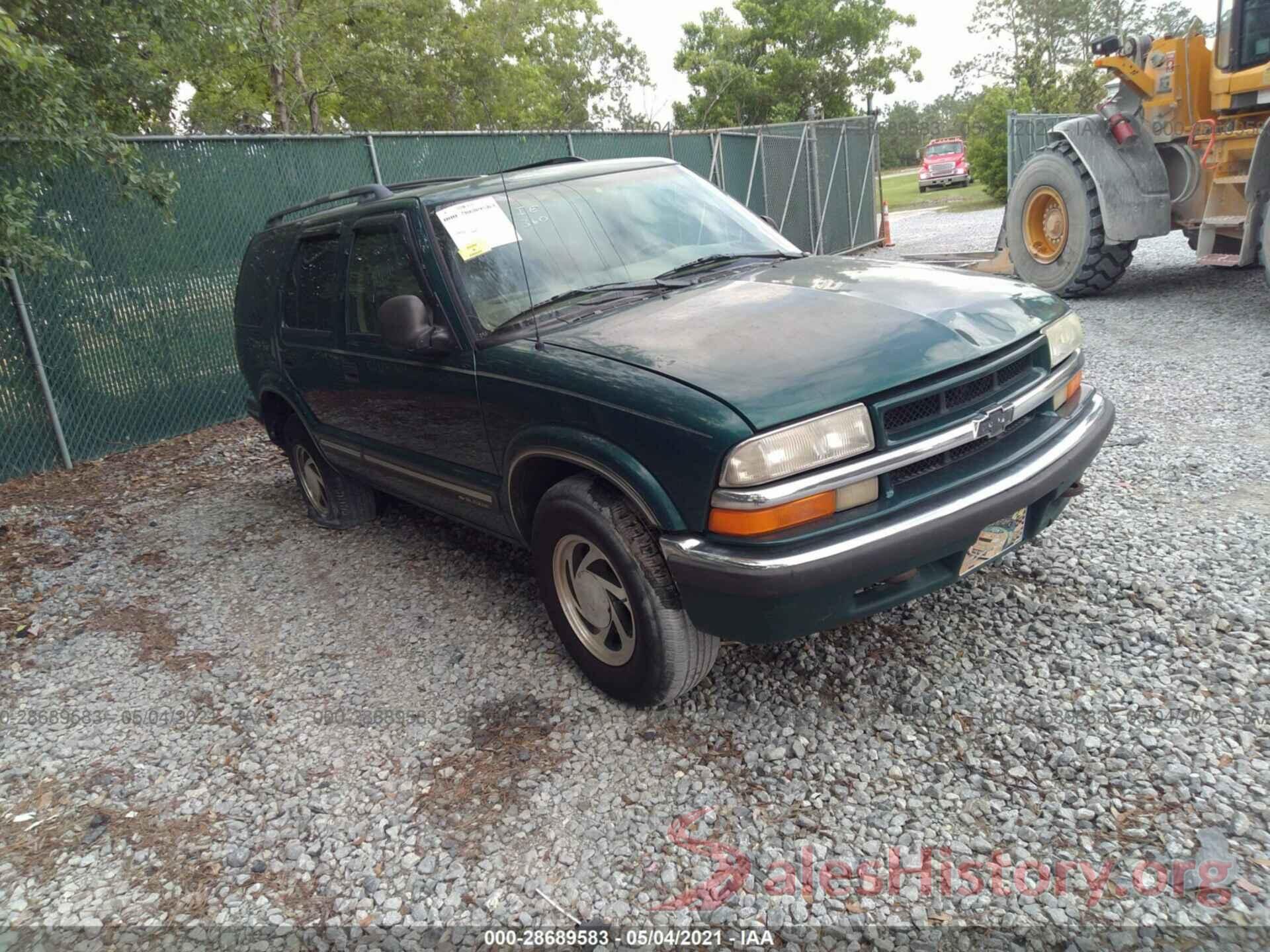 1GNDT13W3W2164149 1998 CHEVROLET BLAZER