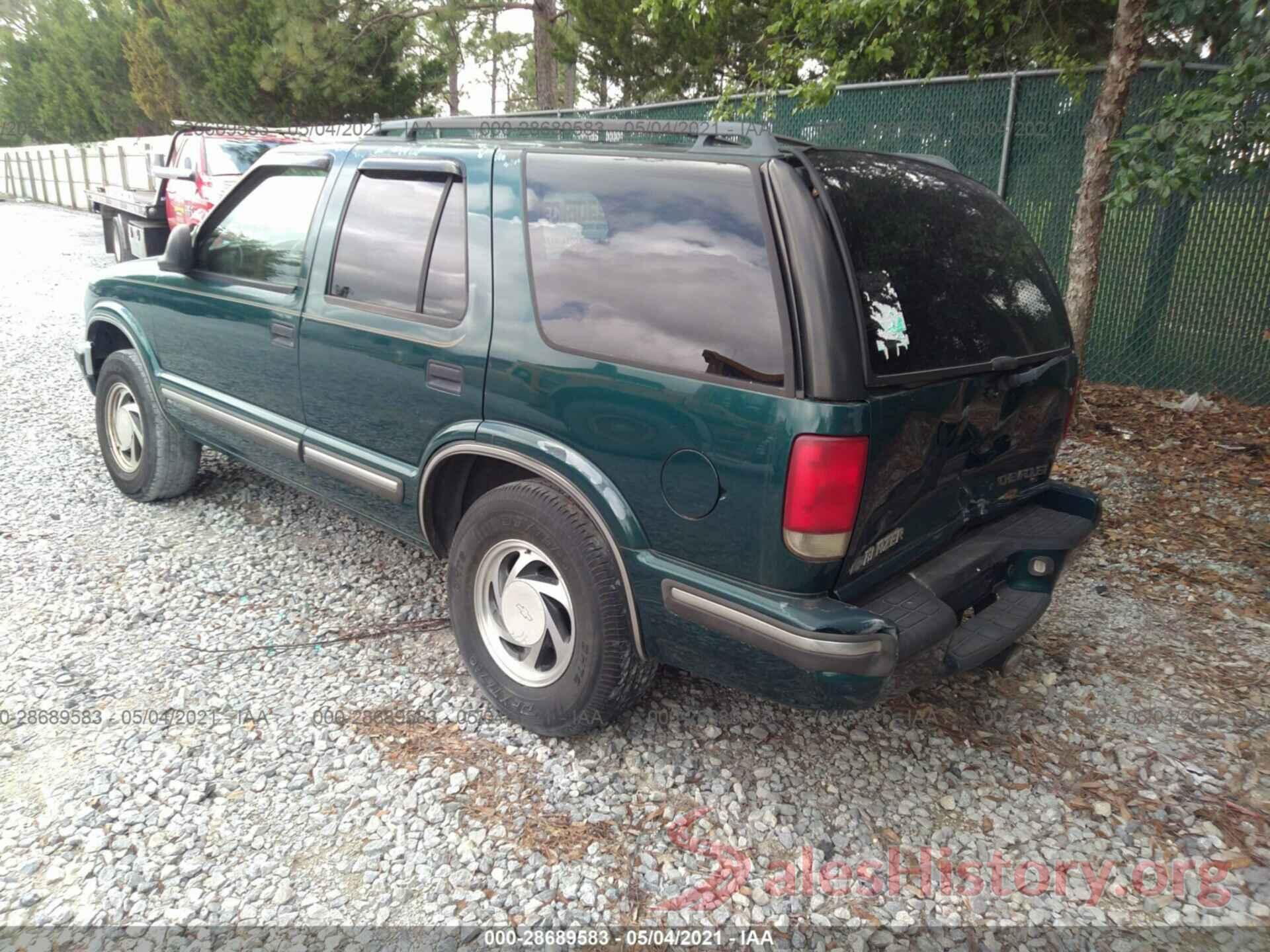 1GNDT13W3W2164149 1998 CHEVROLET BLAZER