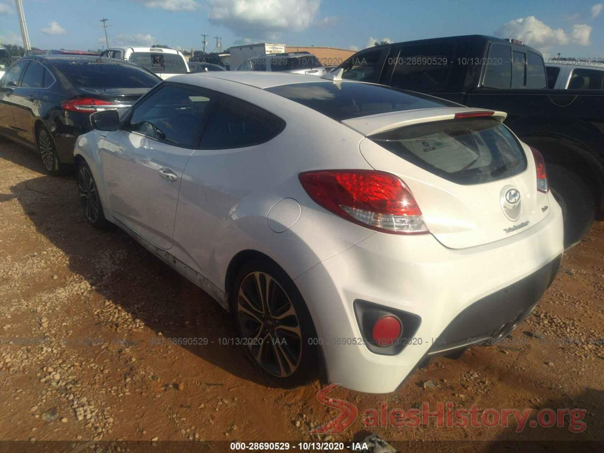 KMHTC6AE2GU271173 2016 HYUNDAI VELOSTER