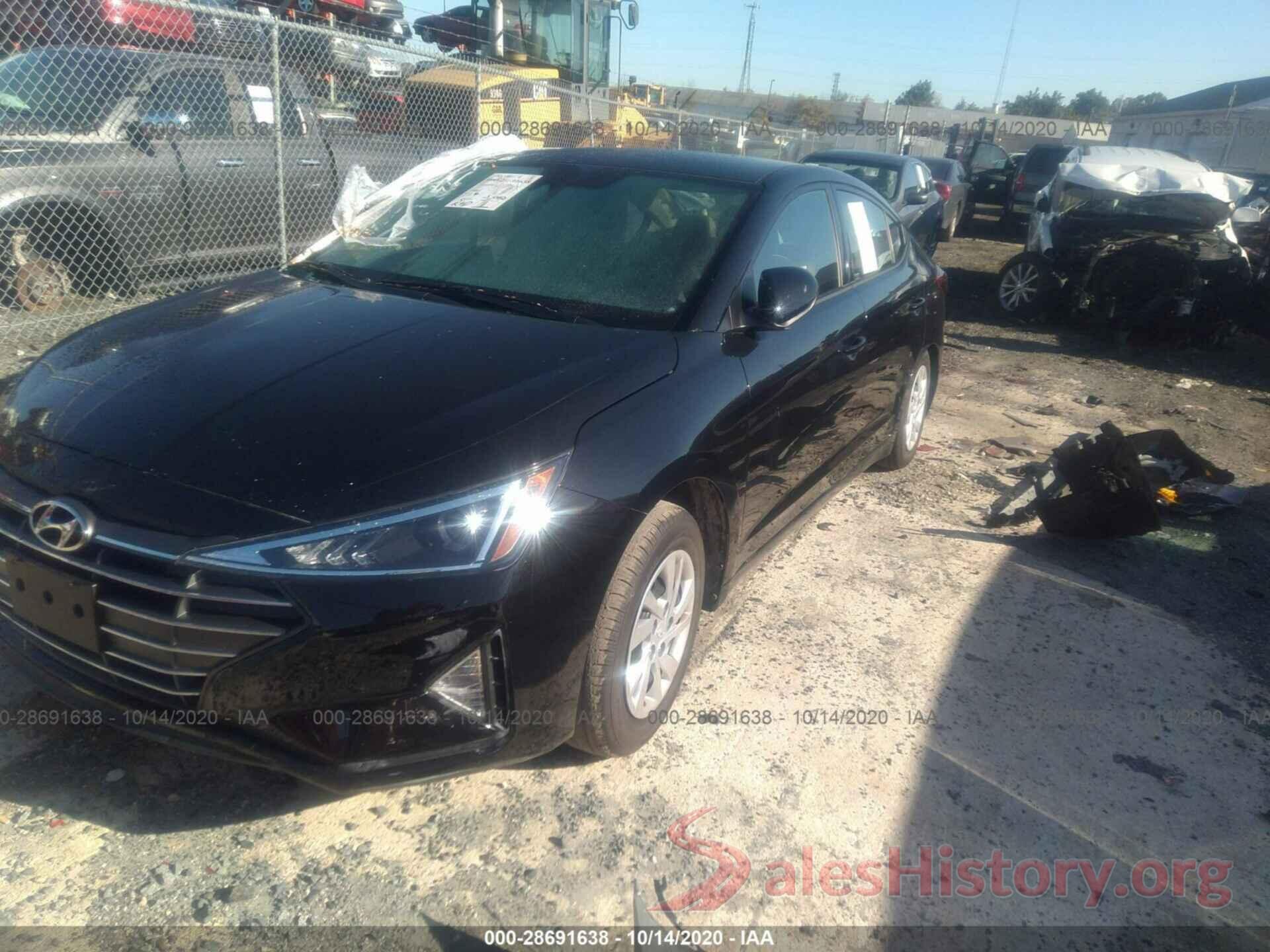 5NPD74LFXLH599808 2020 HYUNDAI ELANTRA