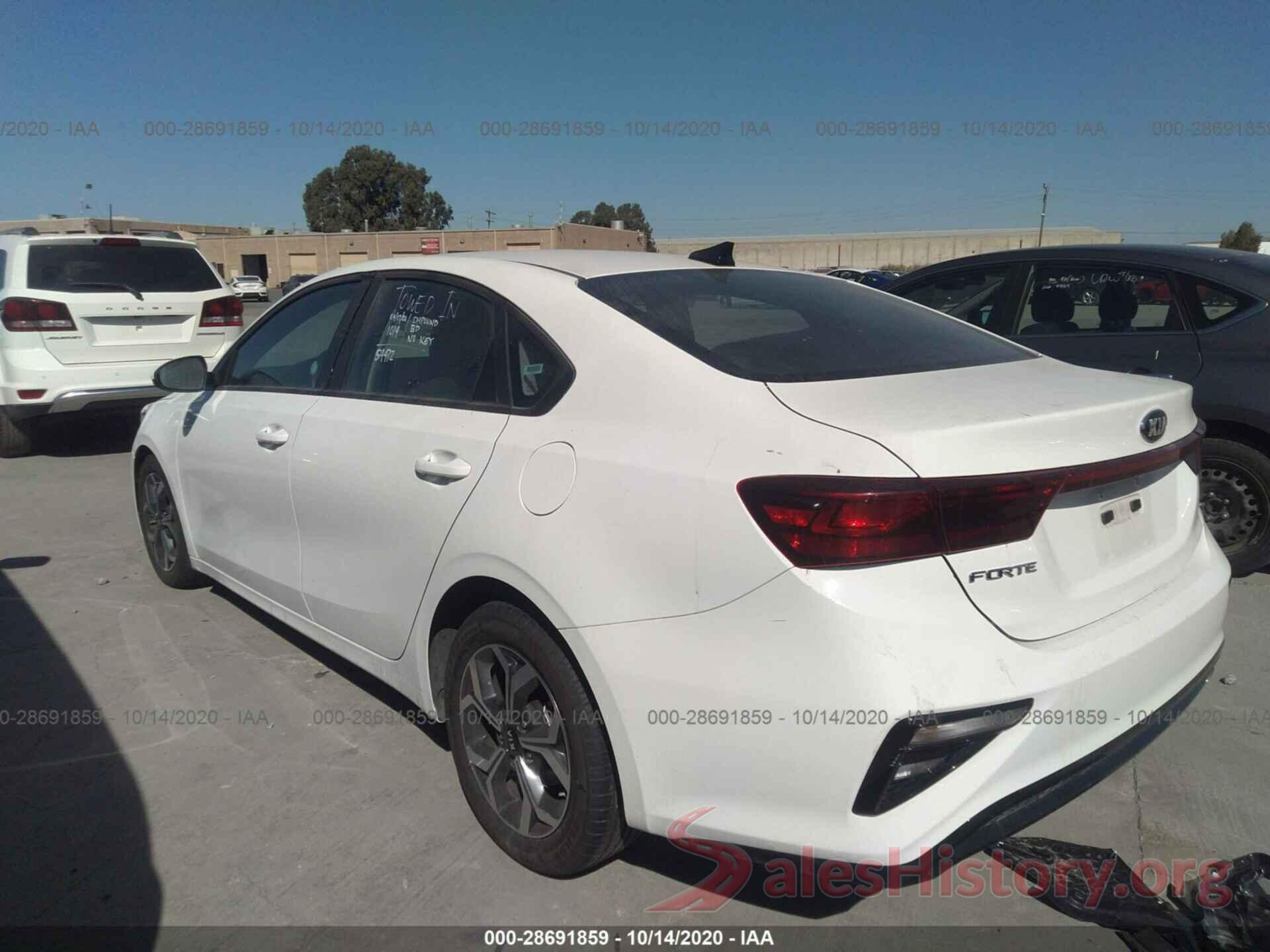 3KPF24AD3KE038264 2019 KIA FORTE