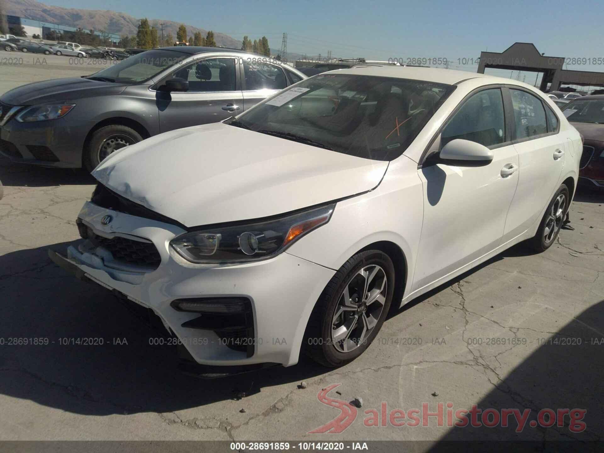 3KPF24AD3KE038264 2019 KIA FORTE