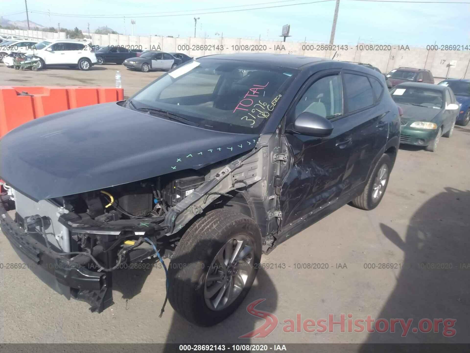 KM8J23A46JU610296 2018 HYUNDAI TUCSON