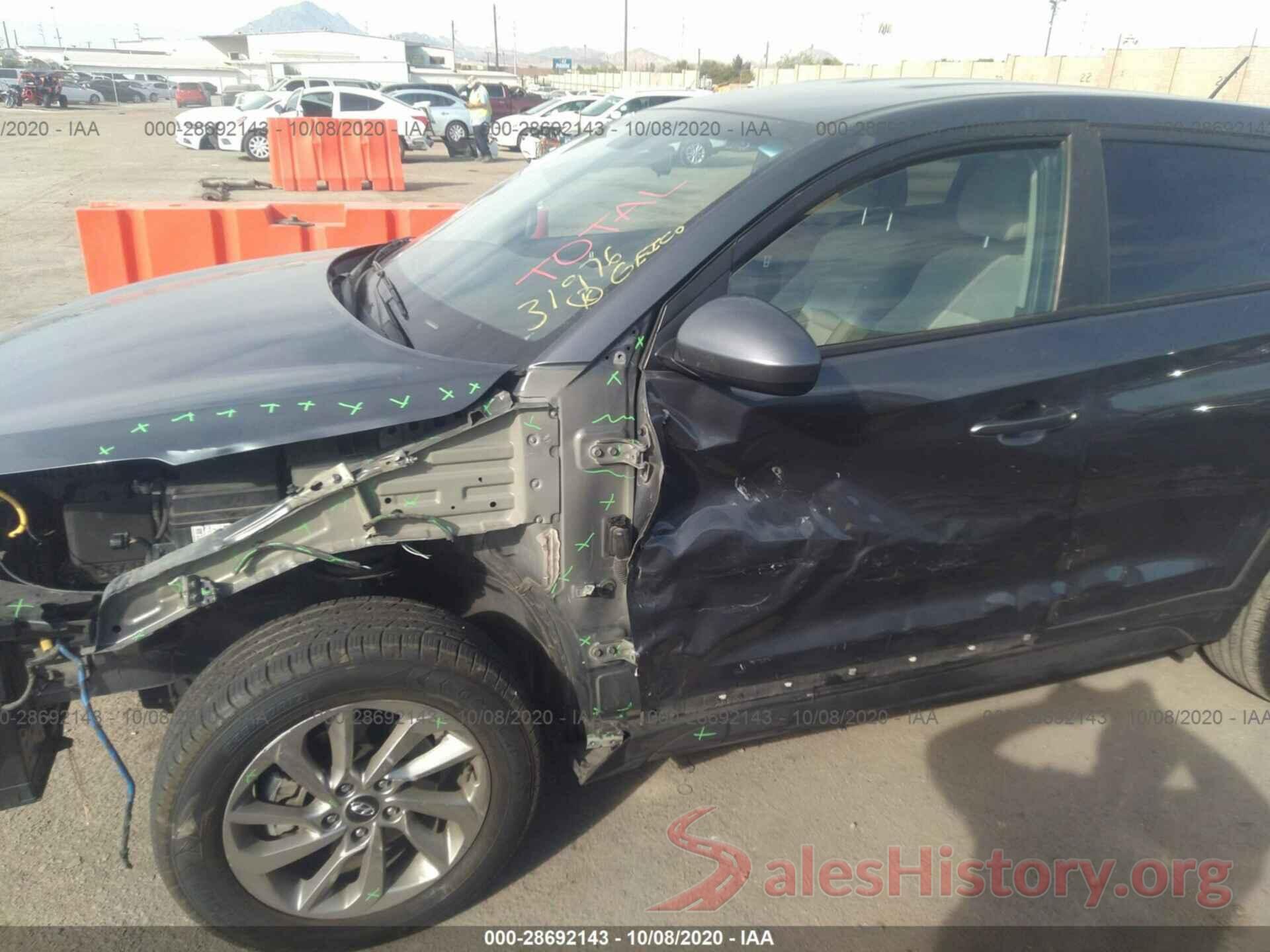 KM8J23A46JU610296 2018 HYUNDAI TUCSON