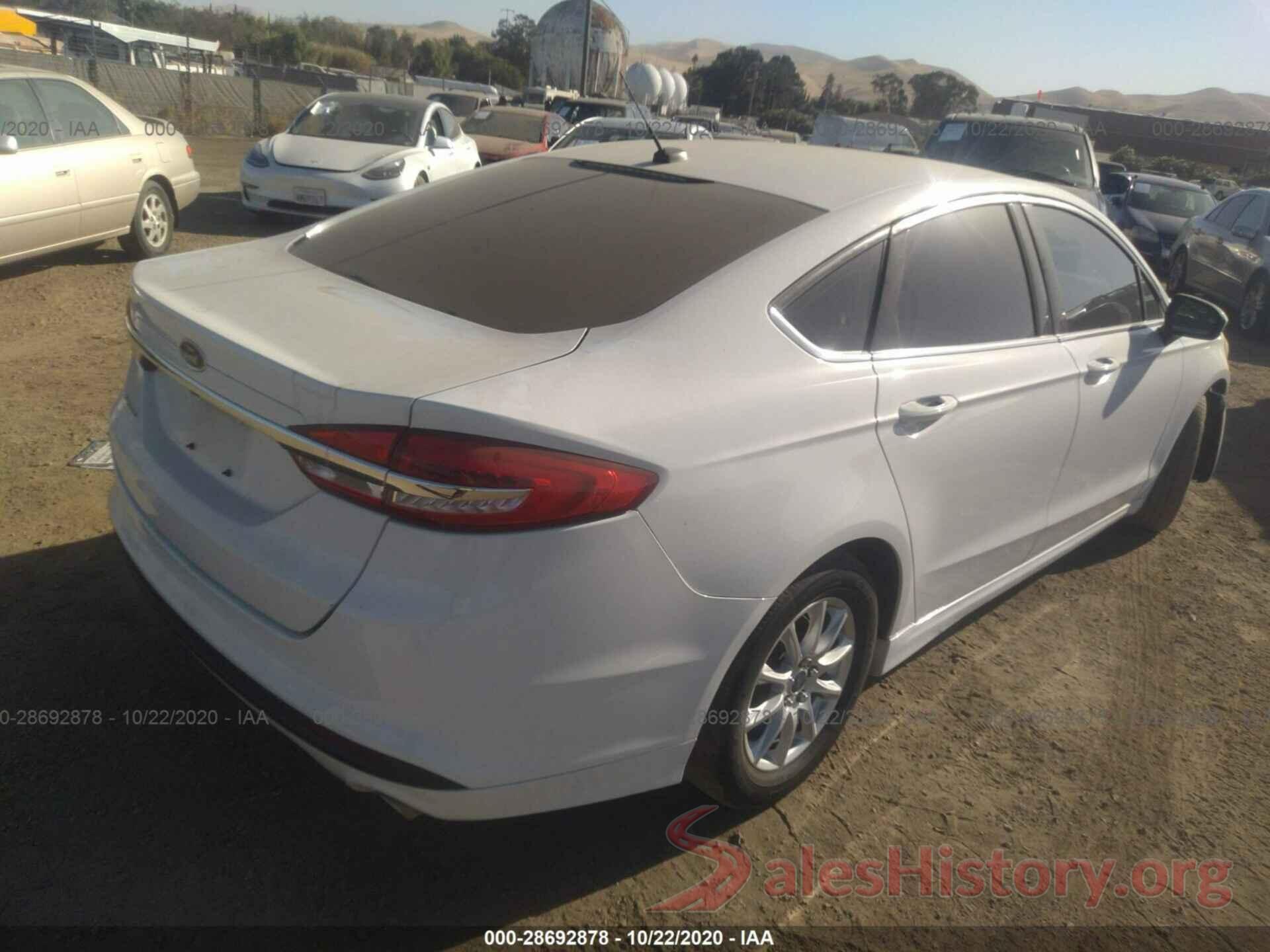 3FA6P0G70HR190313 2017 FORD FUSION