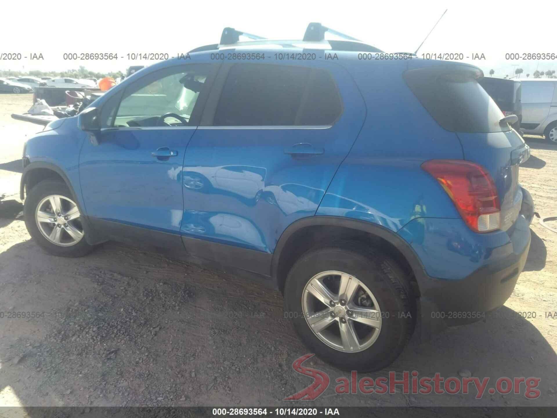 KL7CJPSBXGB760062 2016 CHEVROLET TRAX