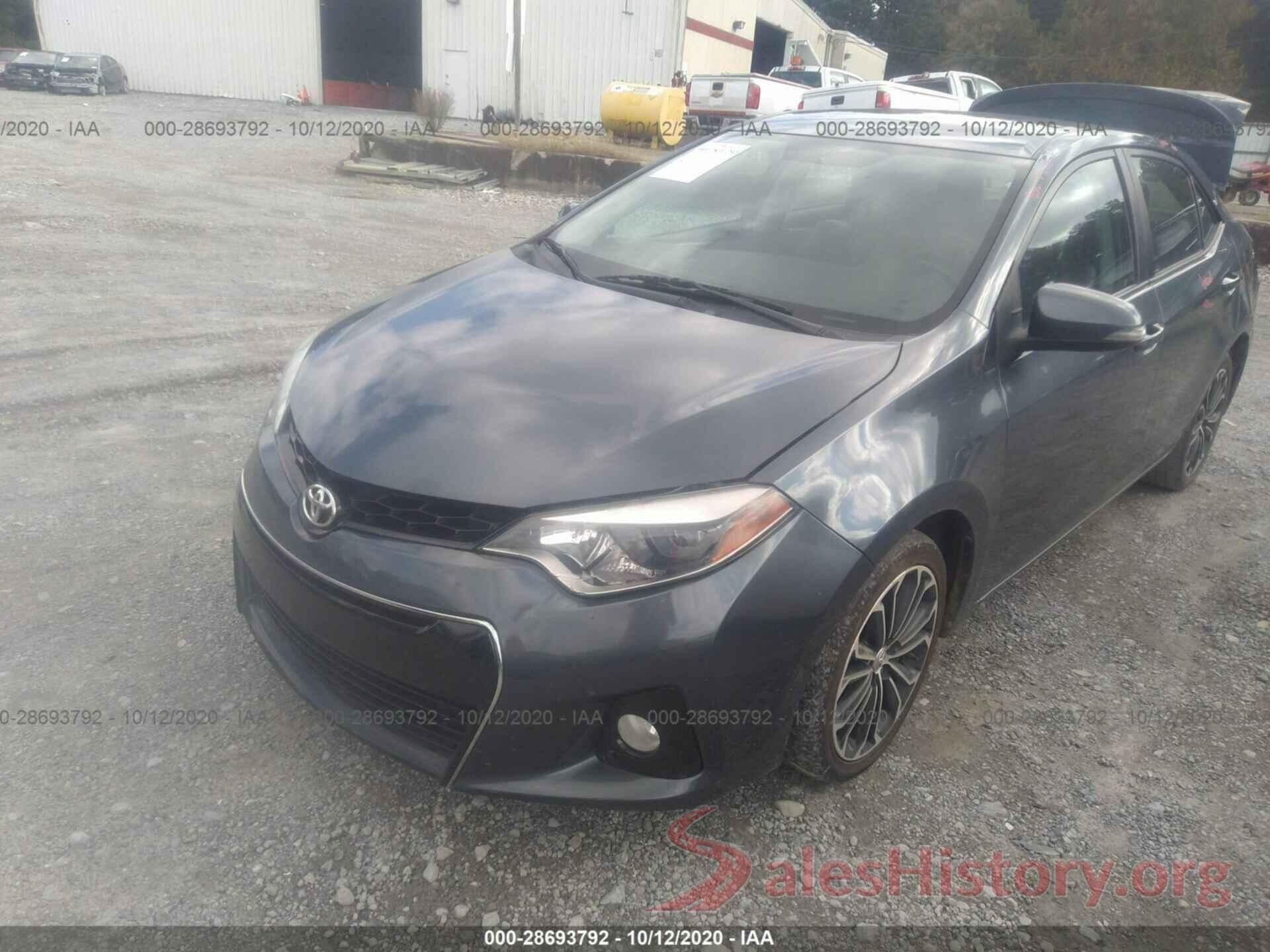 2T1BURHE1GC600706 2016 TOYOTA COROLLA