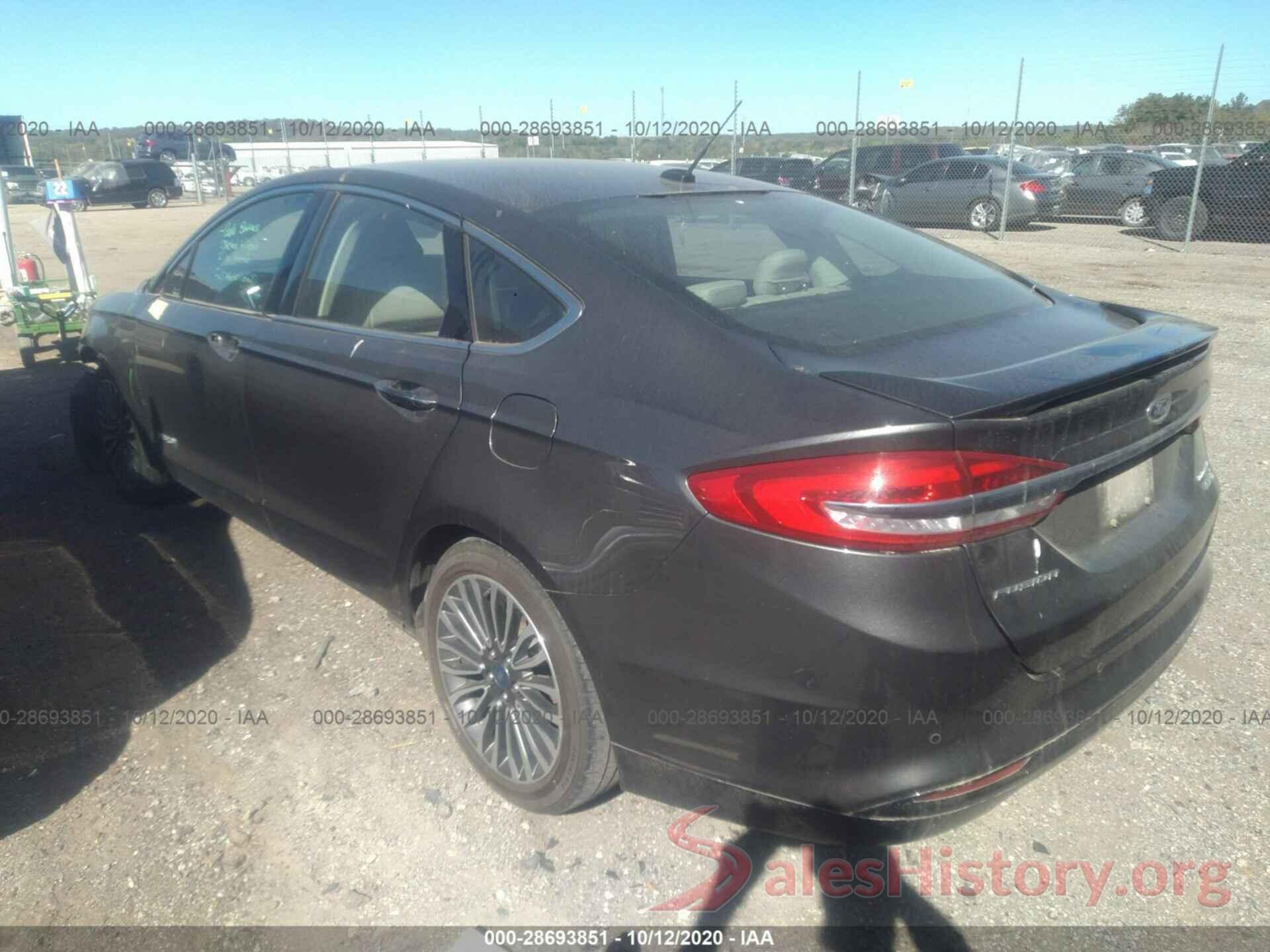 3FA6P0RU3HR287606 2017 FORD FUSION