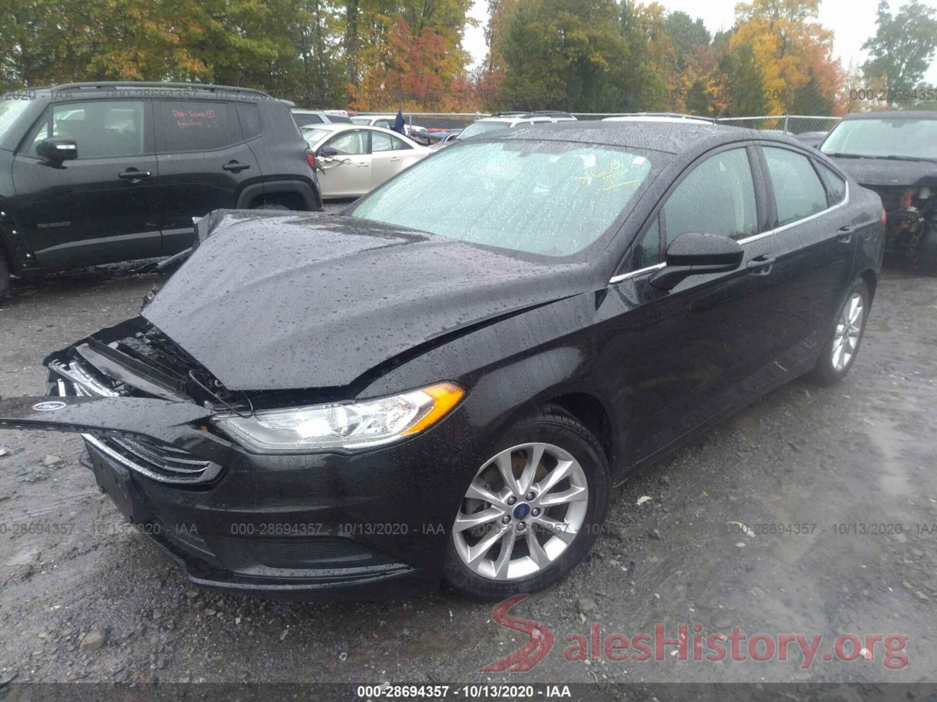 3FA6P0H74HR107125 2017 FORD FUSION