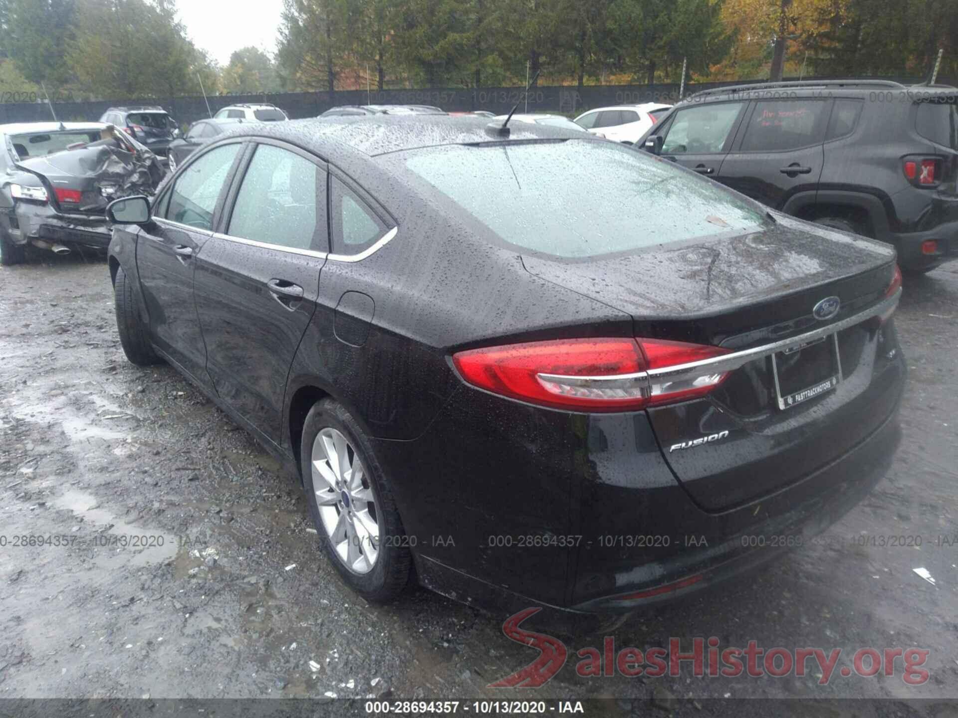 3FA6P0H74HR107125 2017 FORD FUSION