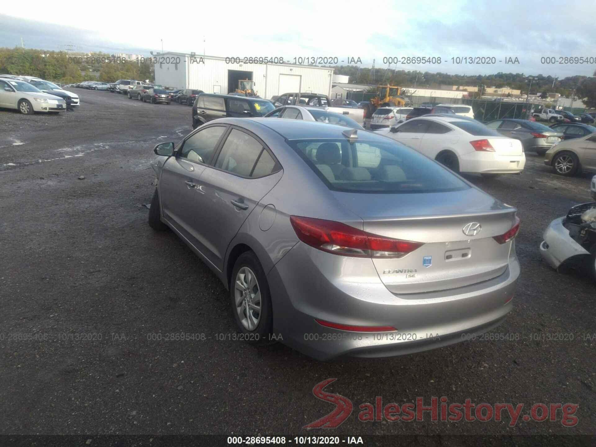 5NPD74LF8HH163790 2017 HYUNDAI ELANTRA