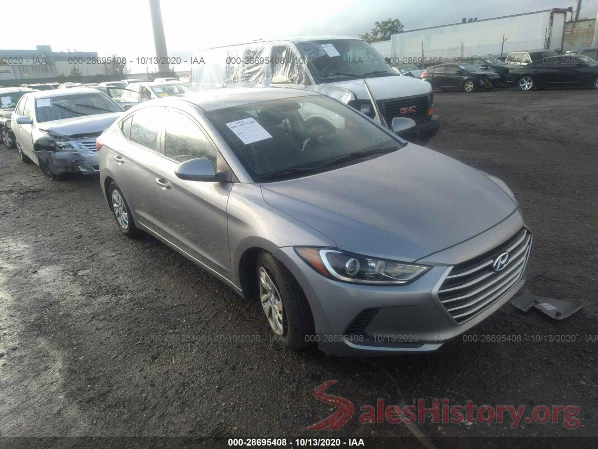 5NPD74LF8HH163790 2017 HYUNDAI ELANTRA