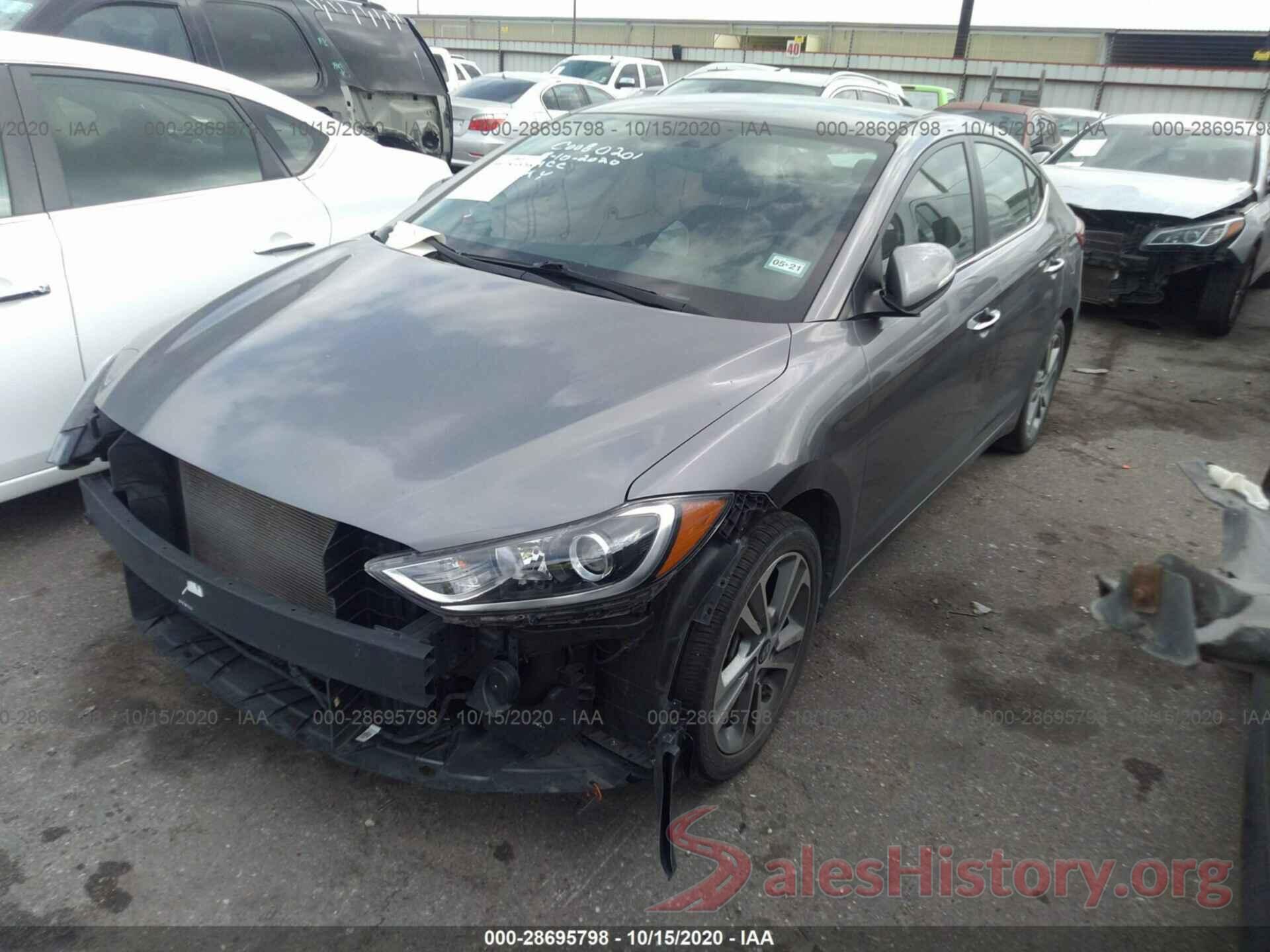 KMHD84LF5HU164541 2017 HYUNDAI ELANTRA