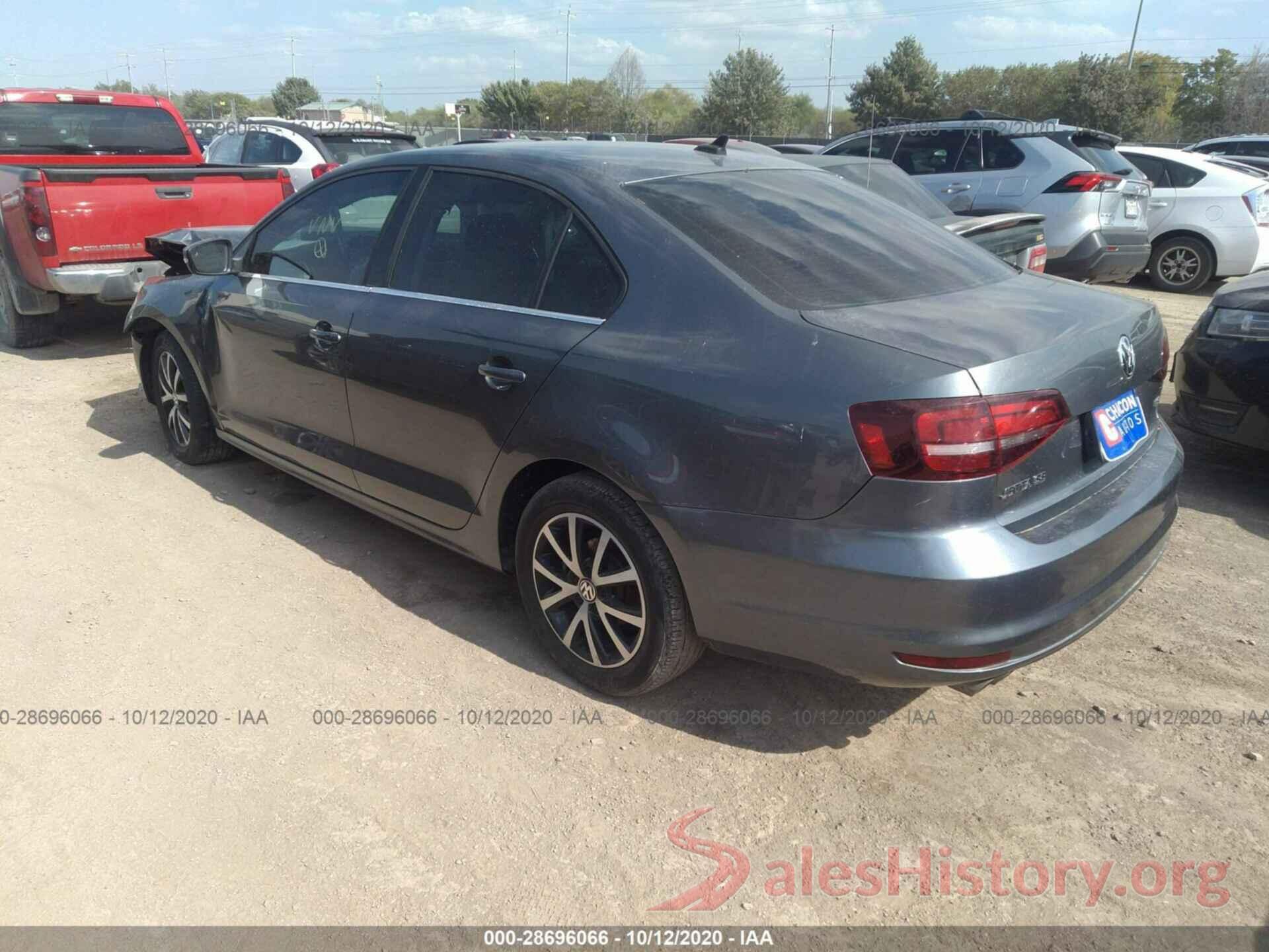 3VWDB7AJ0HM273537 2017 VOLKSWAGEN JETTA