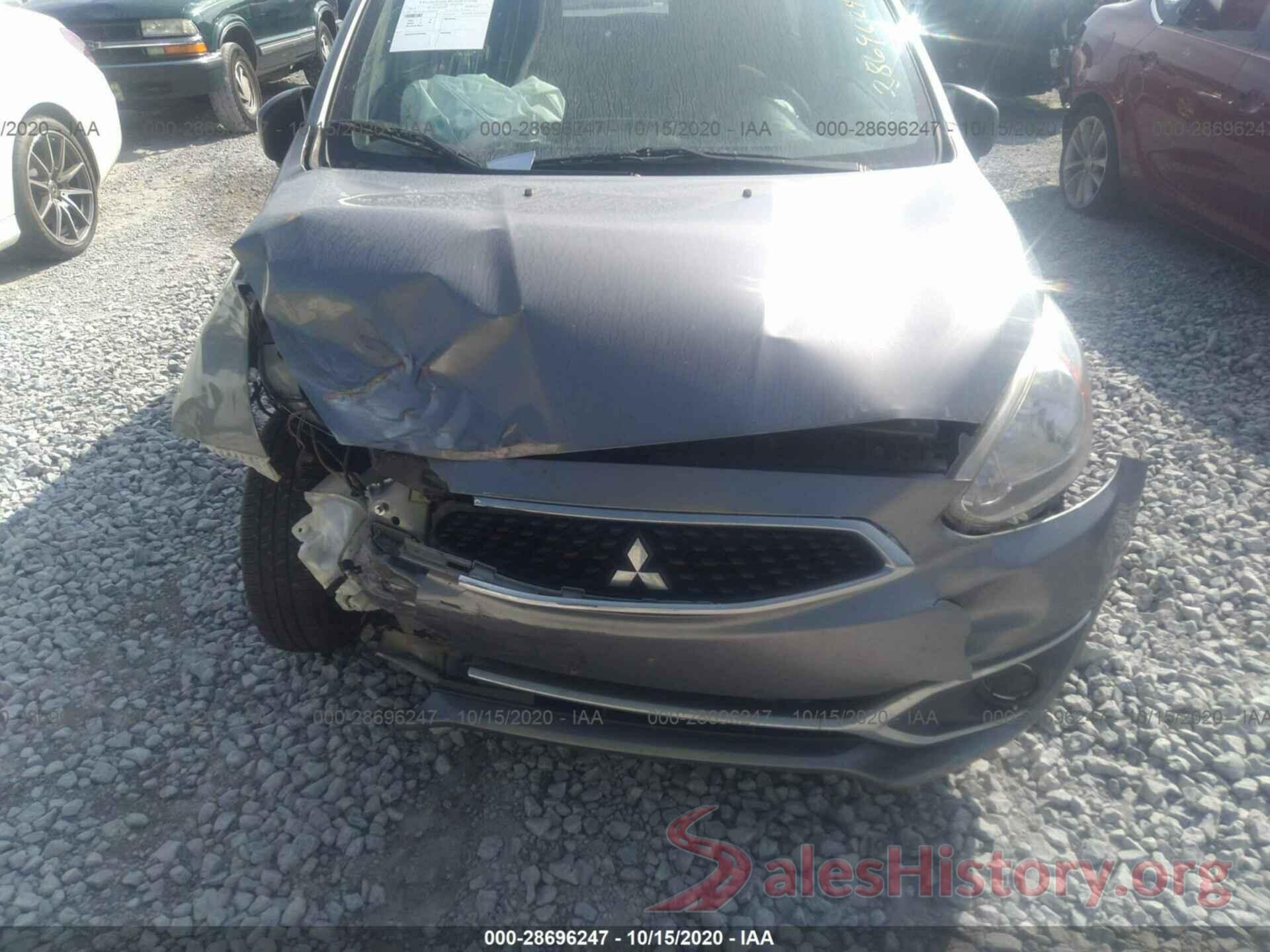 ML32A3HJ1JH000924 2018 MITSUBISHI MIRAGE