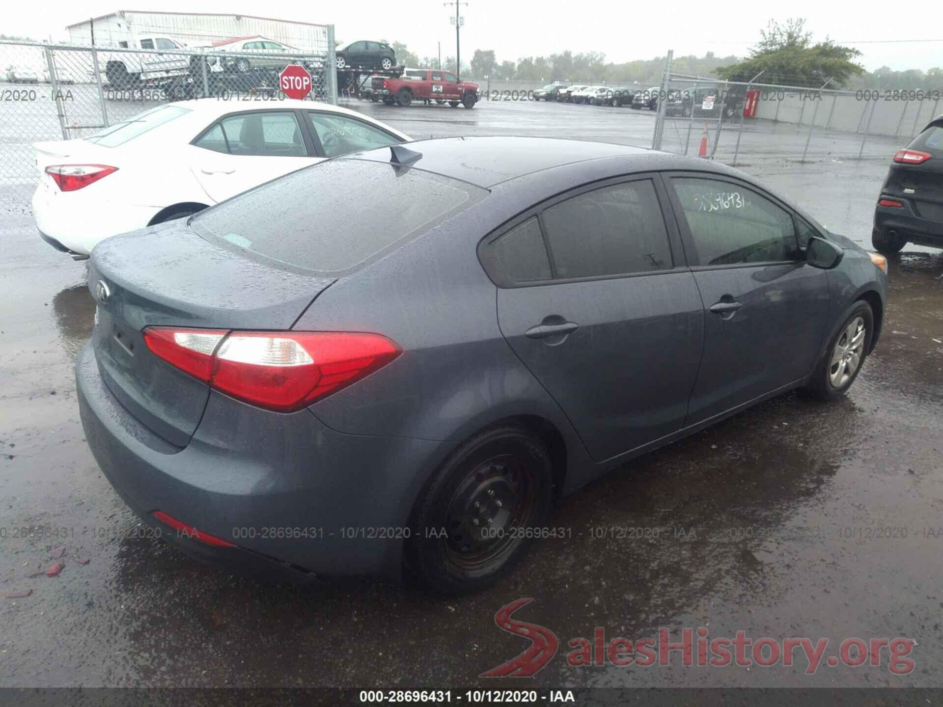 KNAFK4A62G5440536 2016 KIA FORTE