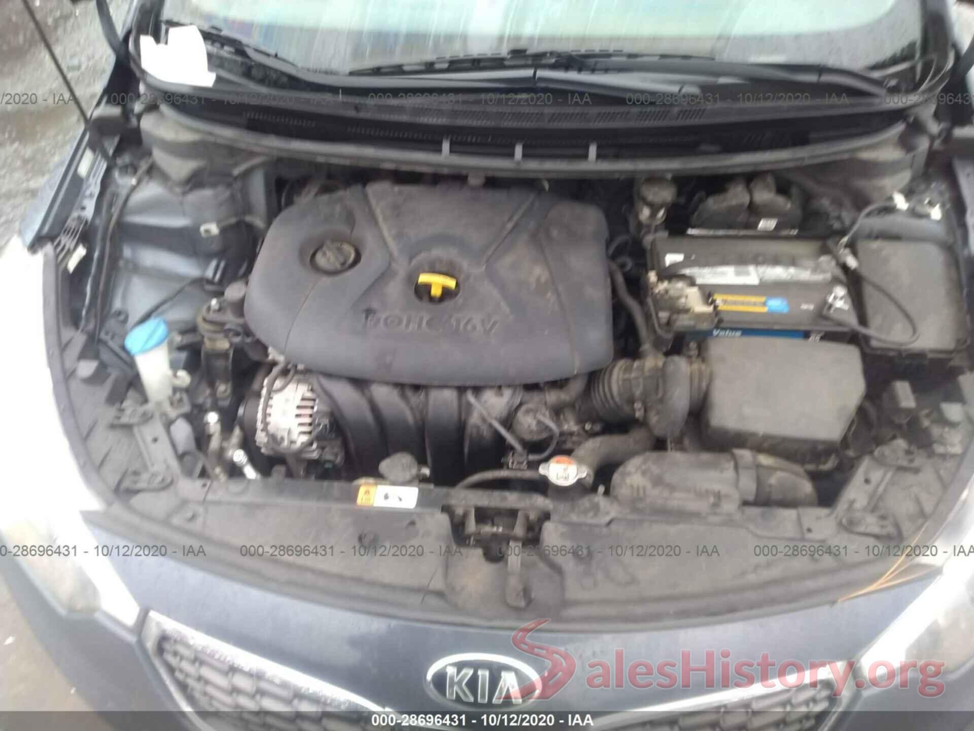 KNAFK4A62G5440536 2016 KIA FORTE