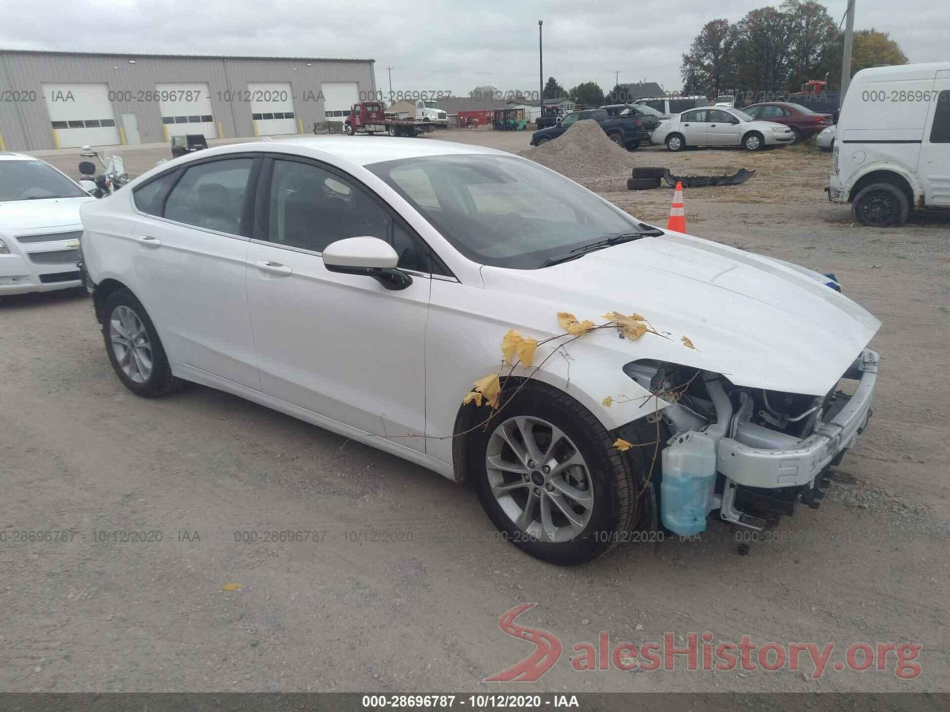 3FA6P0HD6LR147396 2020 FORD FUSION