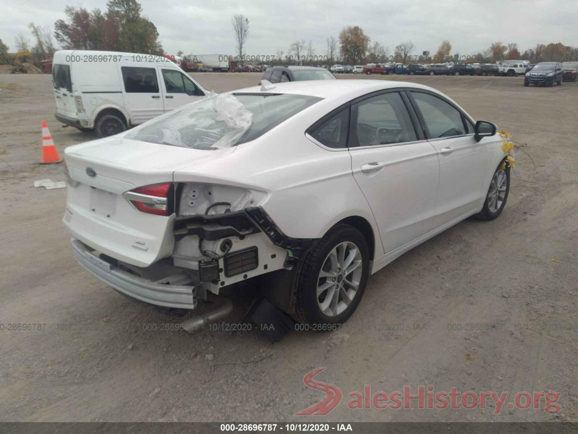 3FA6P0HD6LR147396 2020 FORD FUSION