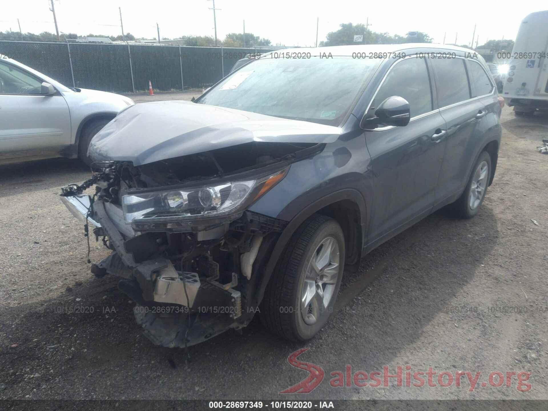 5TDDZRFH1KS950442 2019 TOYOTA HIGHLANDER