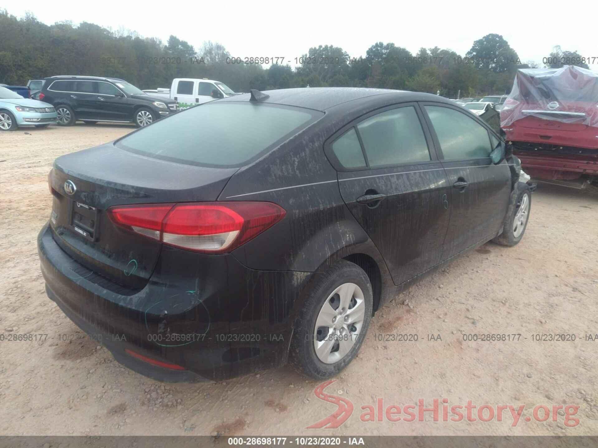 3KPFK4A76HE050458 2017 KIA FORTE