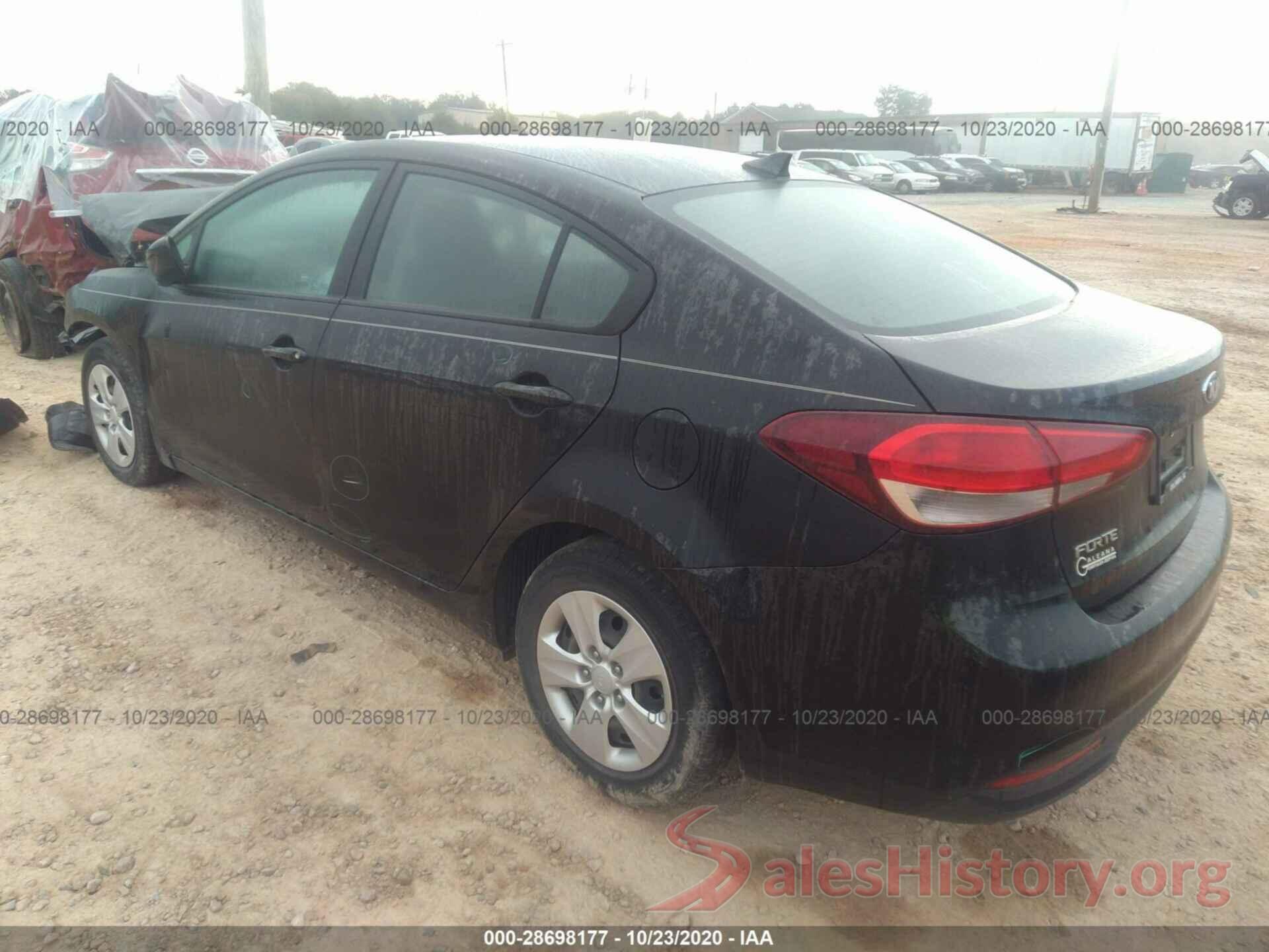 3KPFK4A76HE050458 2017 KIA FORTE