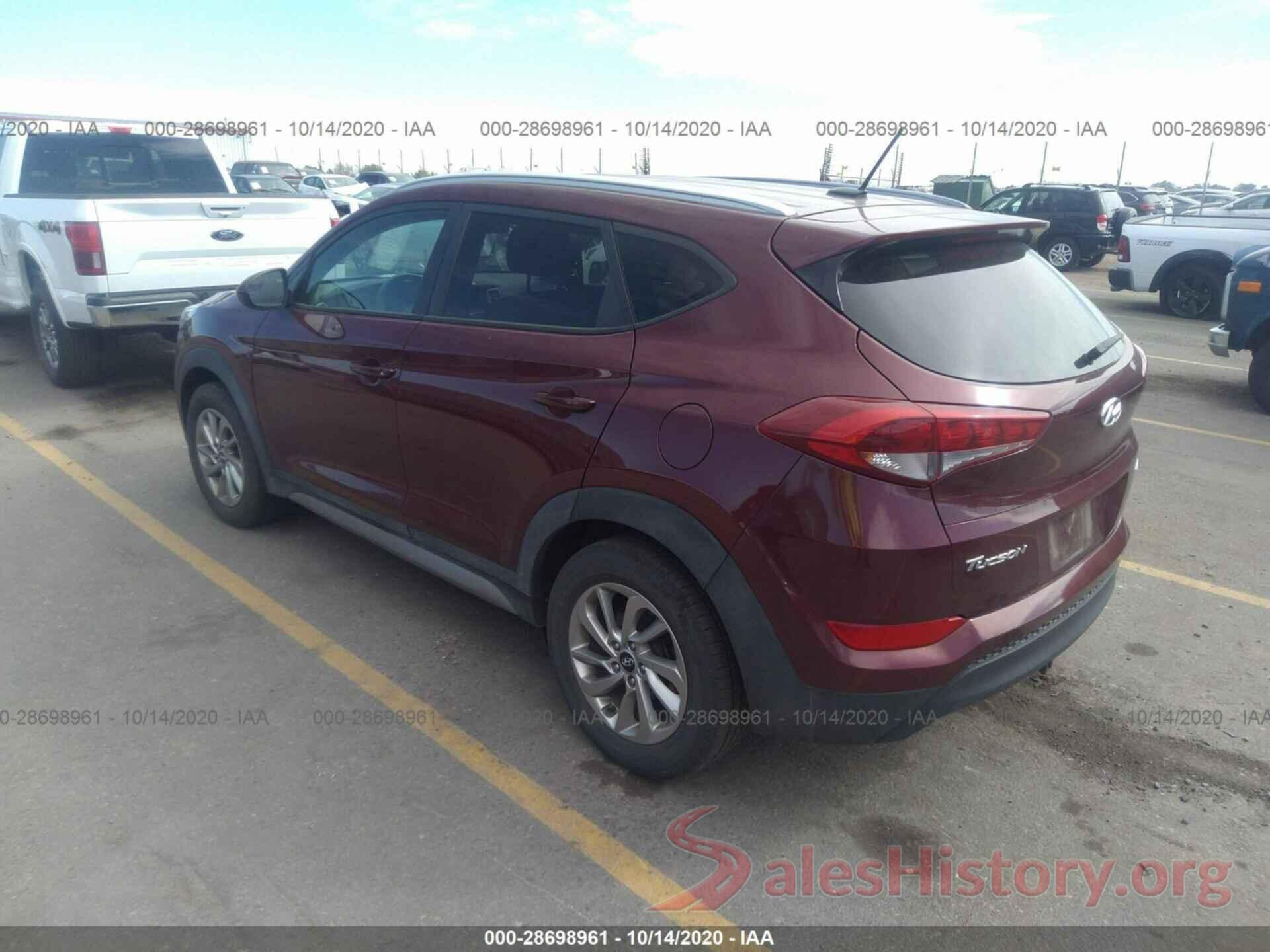 KM8J3CA44HU251960 2017 HYUNDAI TUCSON