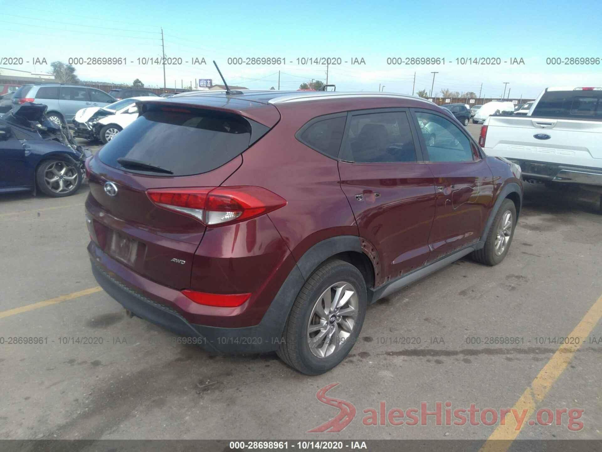 KM8J3CA44HU251960 2017 HYUNDAI TUCSON