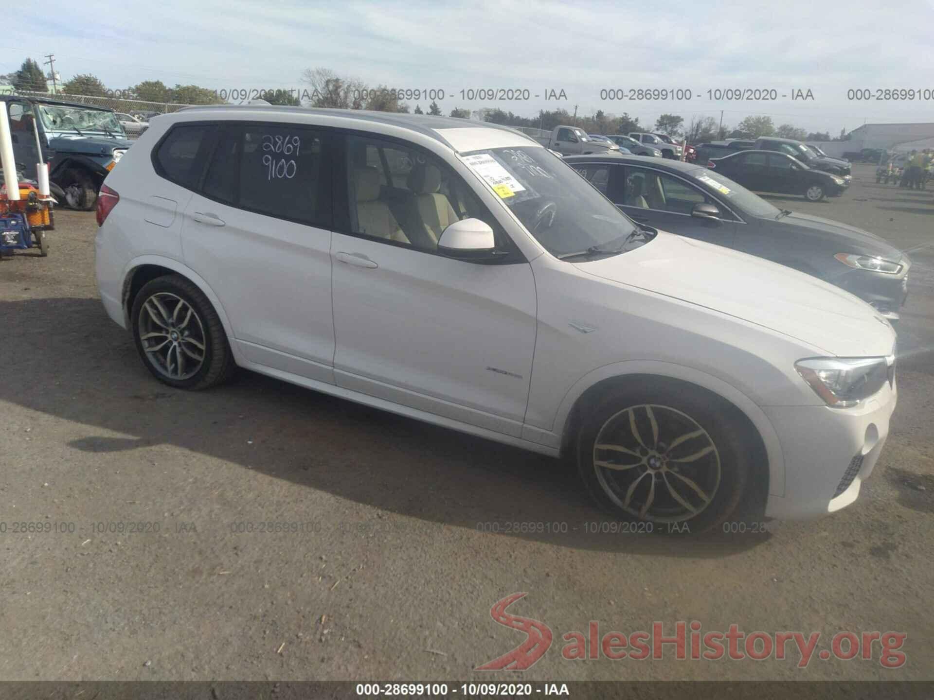 5UXWX9C57G0D74148 2016 BMW X3