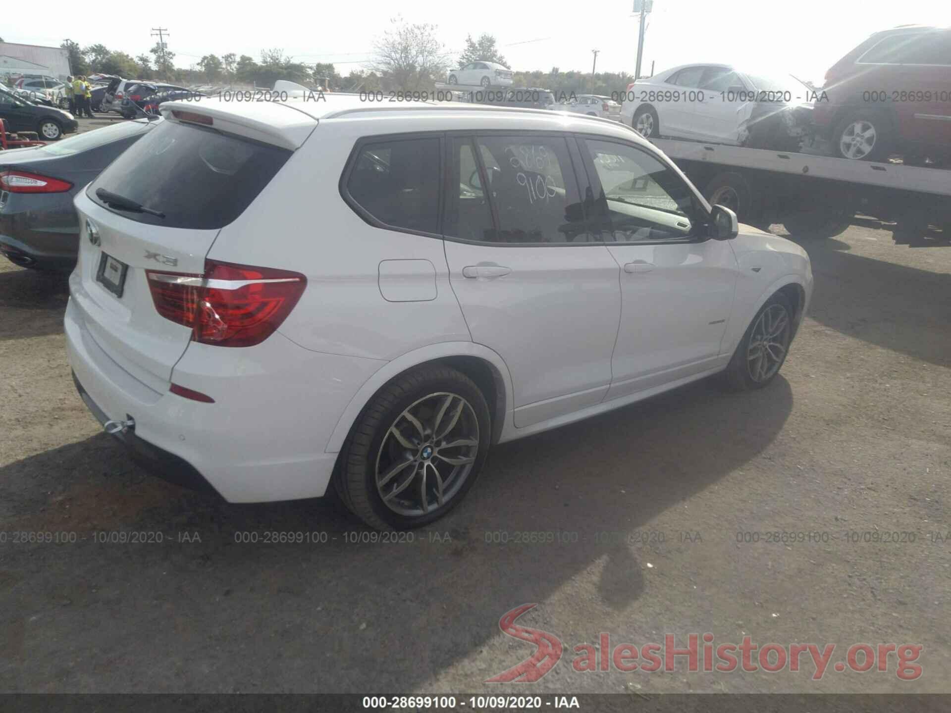 5UXWX9C57G0D74148 2016 BMW X3