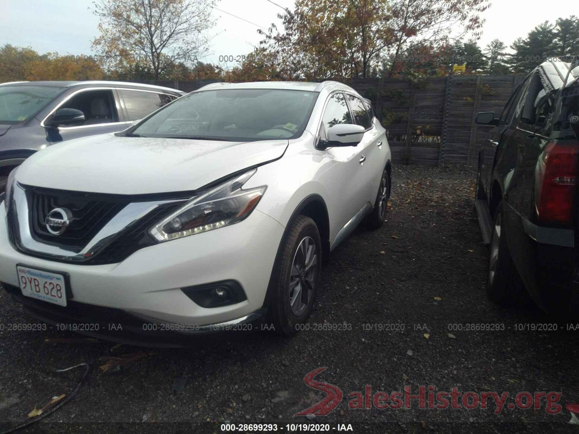 5N1AZ2MH8JN173979 2018 NISSAN MURANO