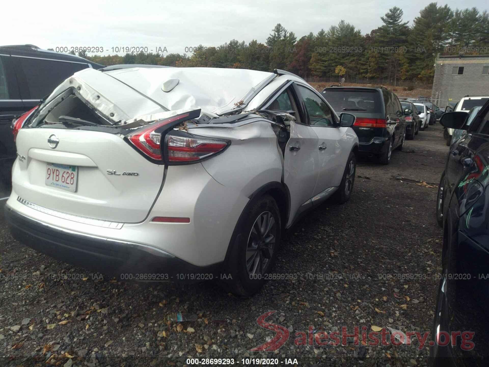 5N1AZ2MH8JN173979 2018 NISSAN MURANO