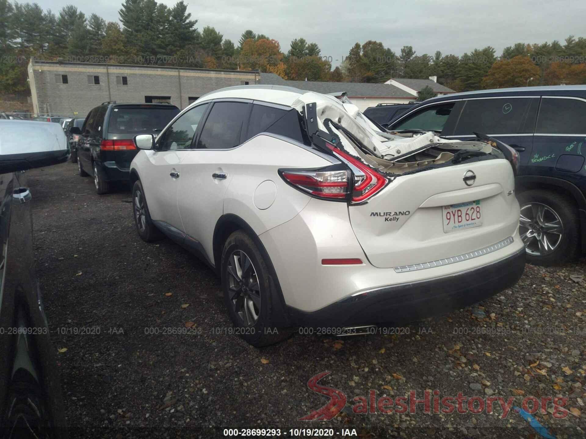 5N1AZ2MH8JN173979 2018 NISSAN MURANO