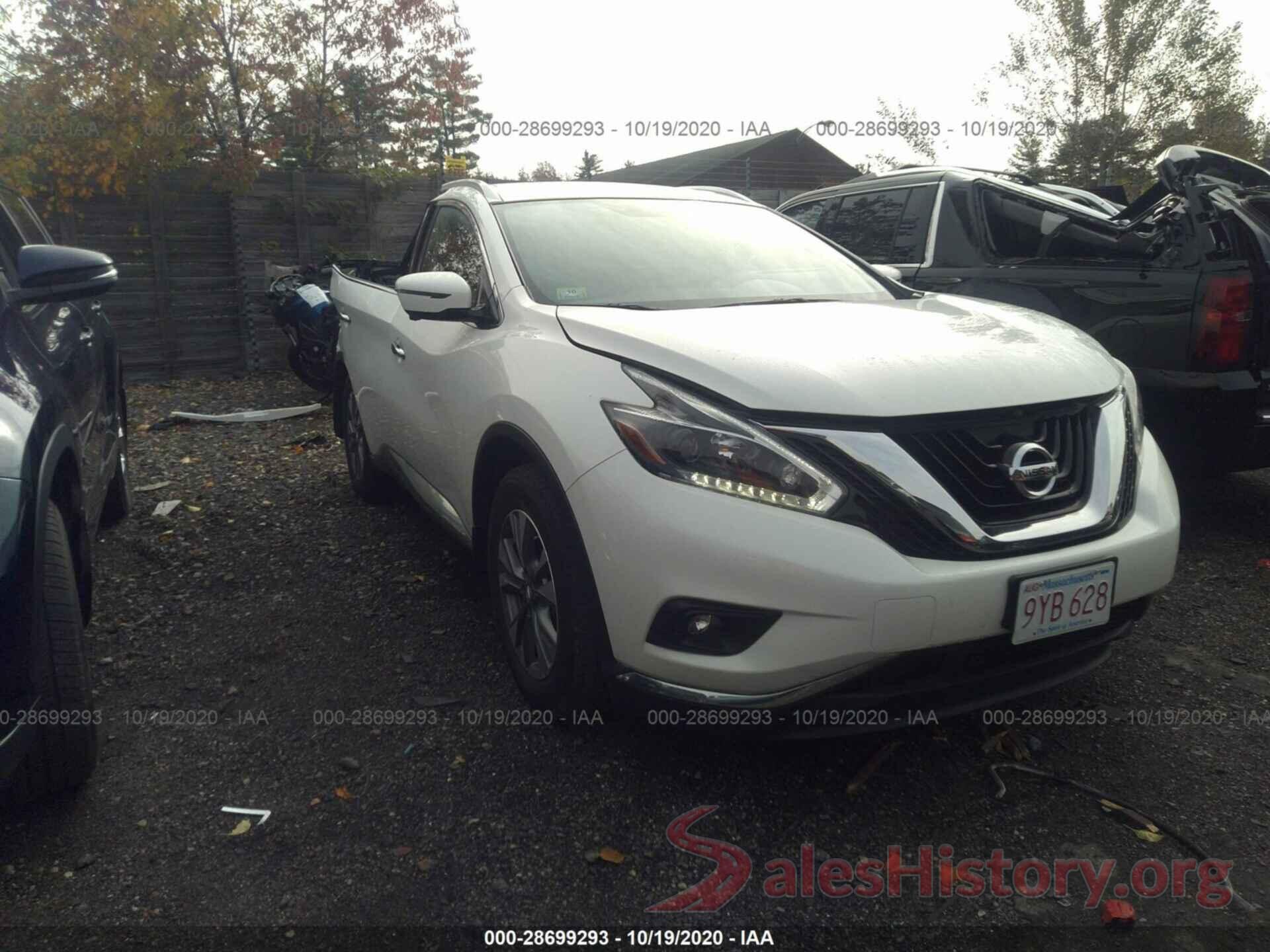 5N1AZ2MH8JN173979 2018 NISSAN MURANO