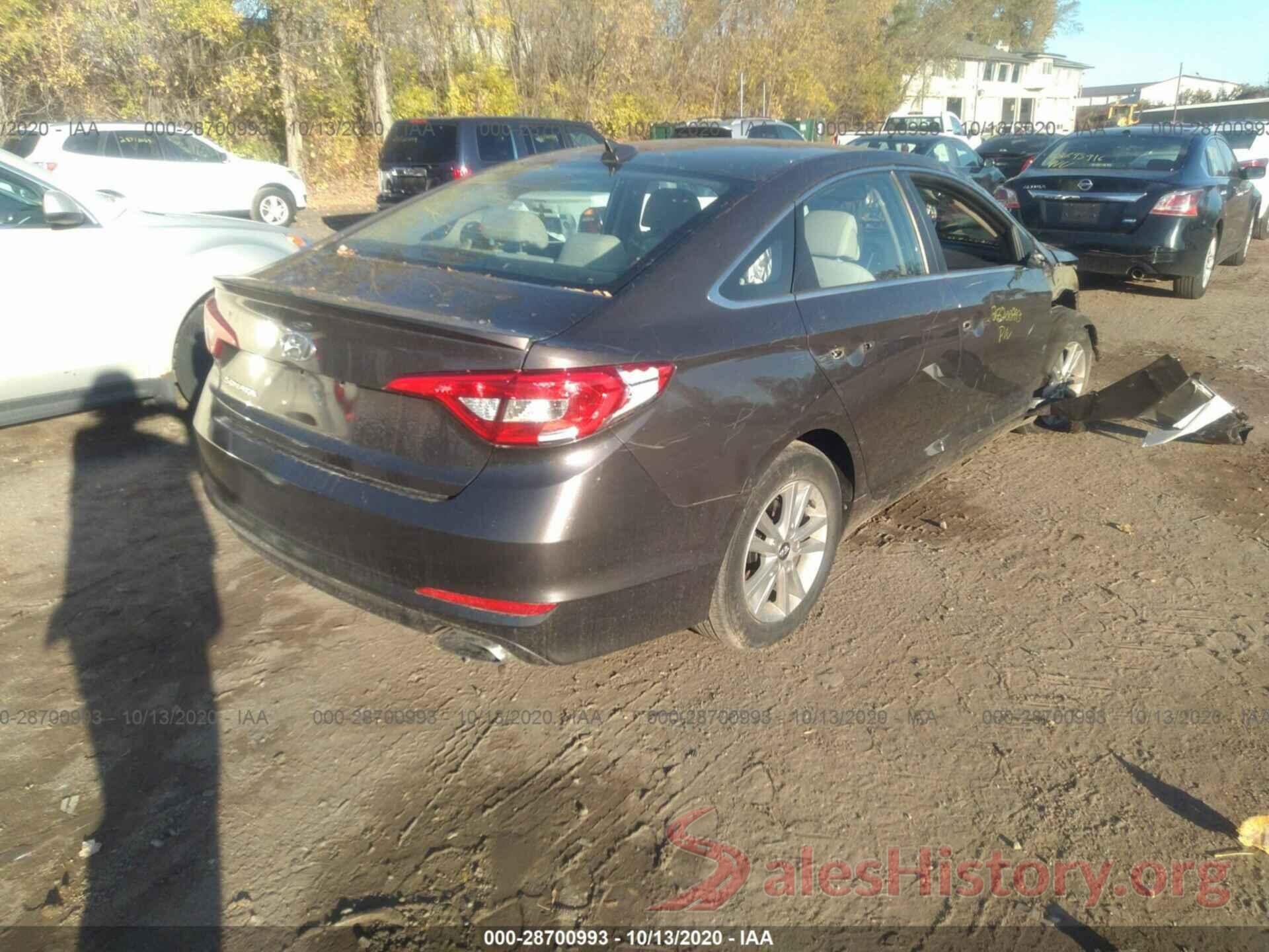 5NPE24AFXGH309398 2016 HYUNDAI SONATA