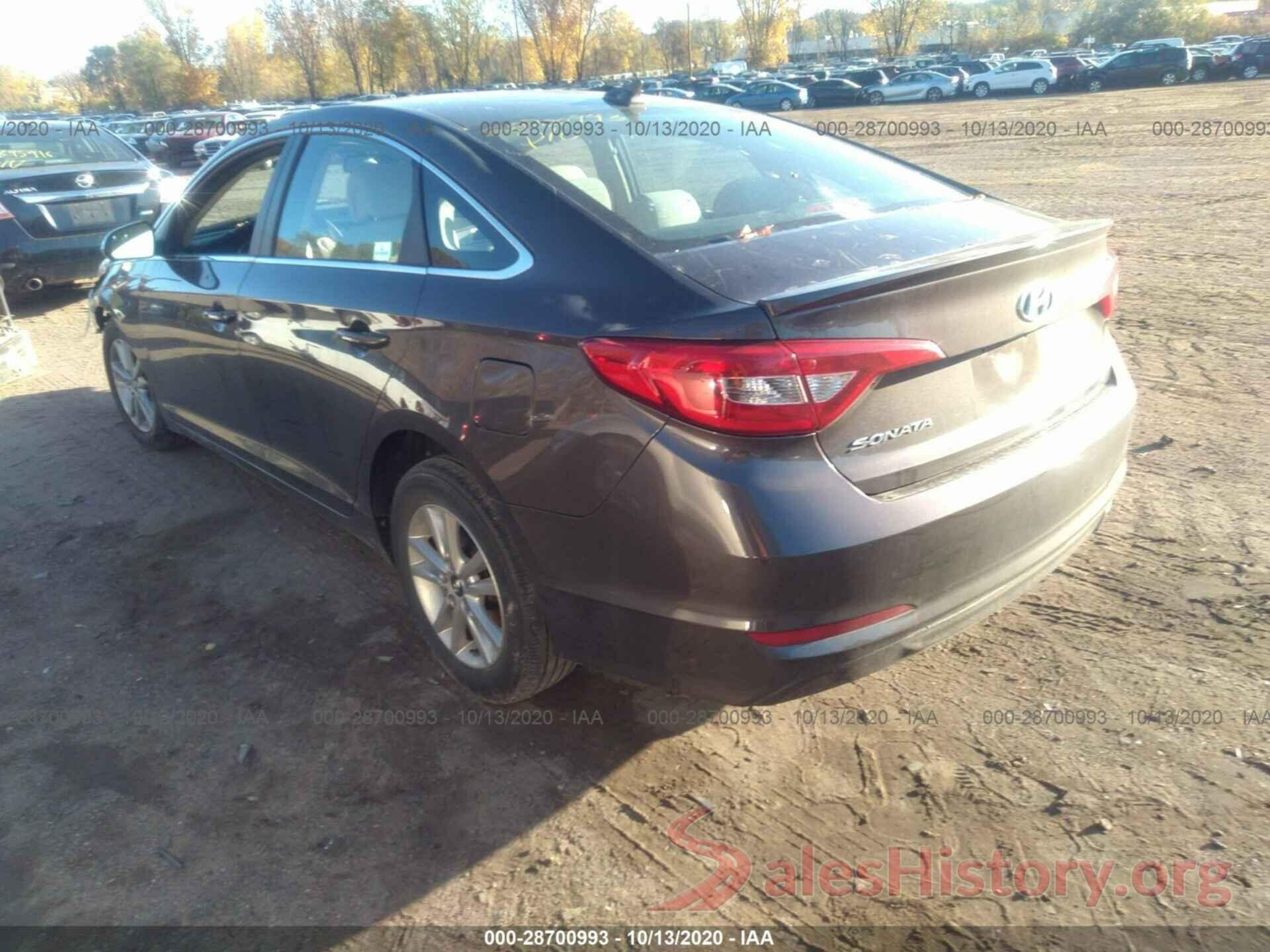 5NPE24AFXGH309398 2016 HYUNDAI SONATA