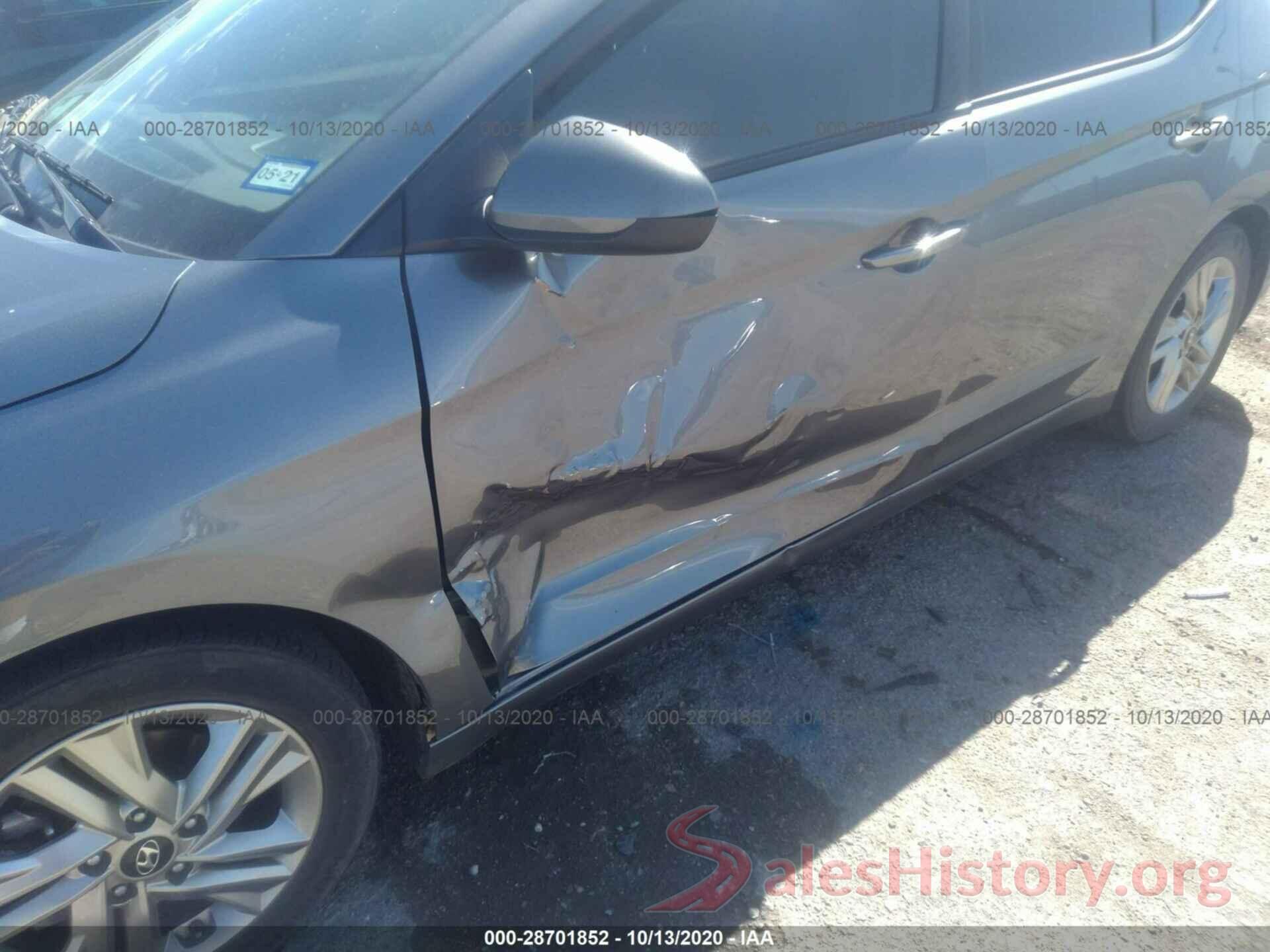 5NPD84LF1KH406828 2019 HYUNDAI ELANTRA