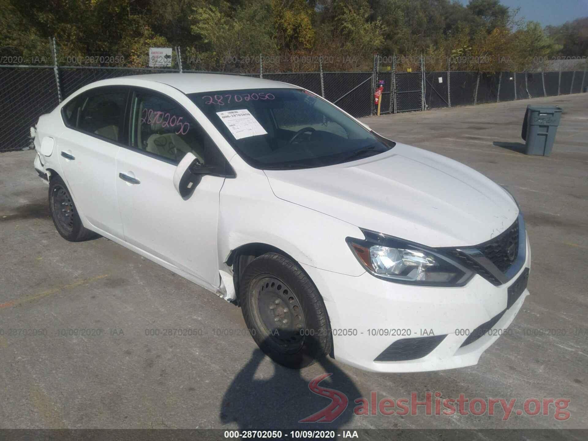 3N1AB7AP4GY223695 2016 NISSAN SENTRA