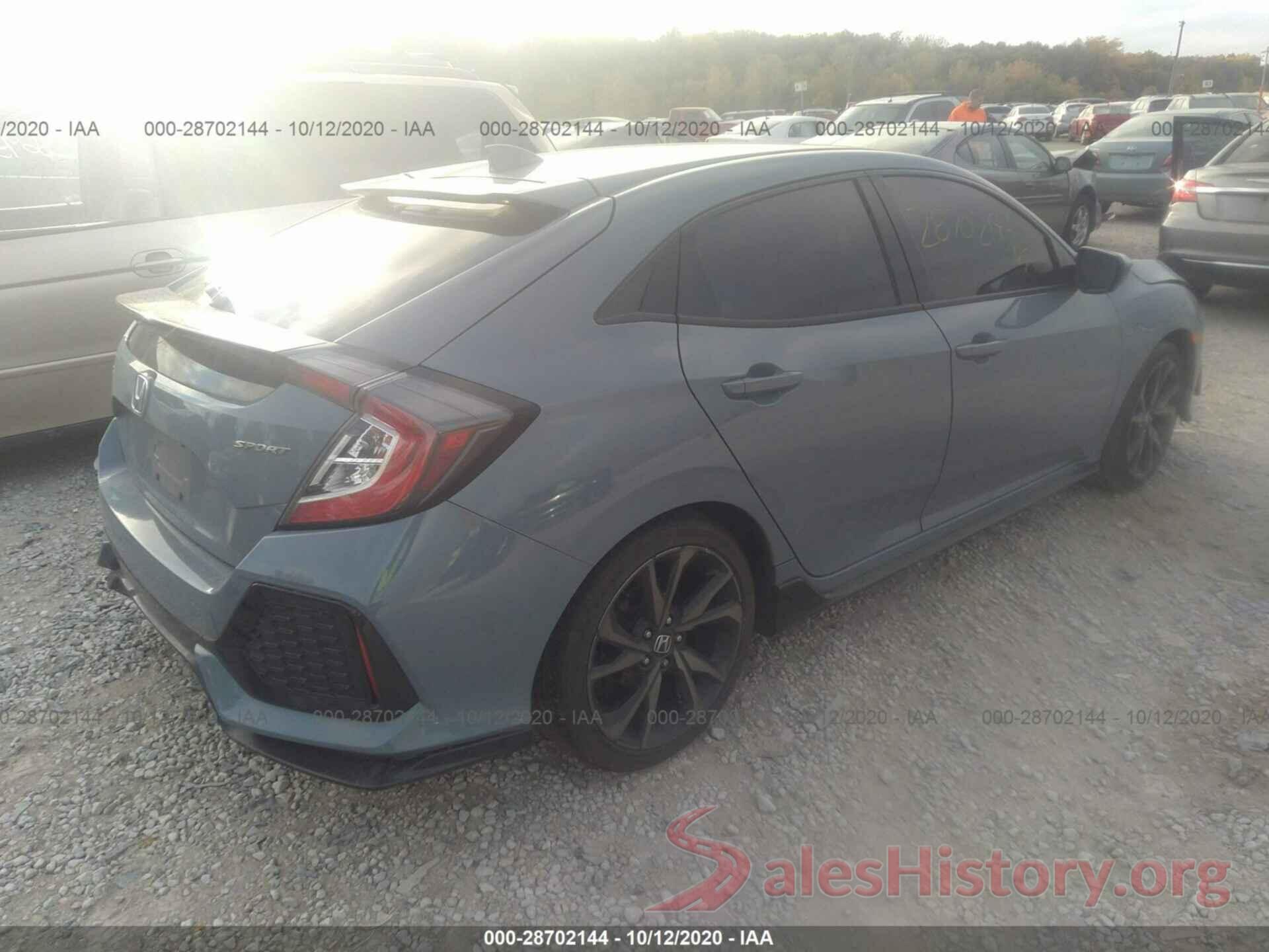 SHHFK7H42HU210602 2017 HONDA CIVIC HATCHBACK