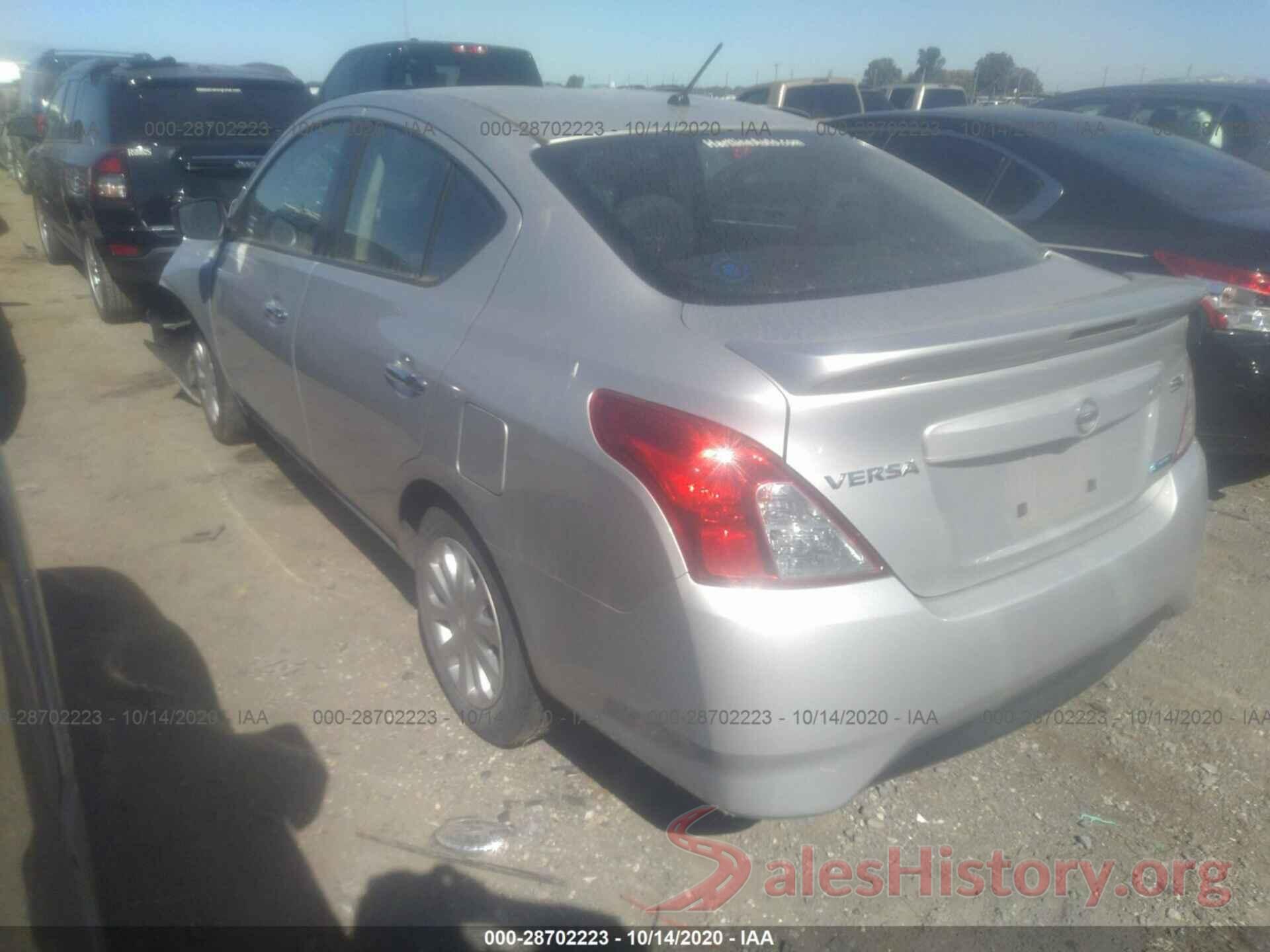 3N1CN7AP3GL854113 2016 NISSAN VERSA