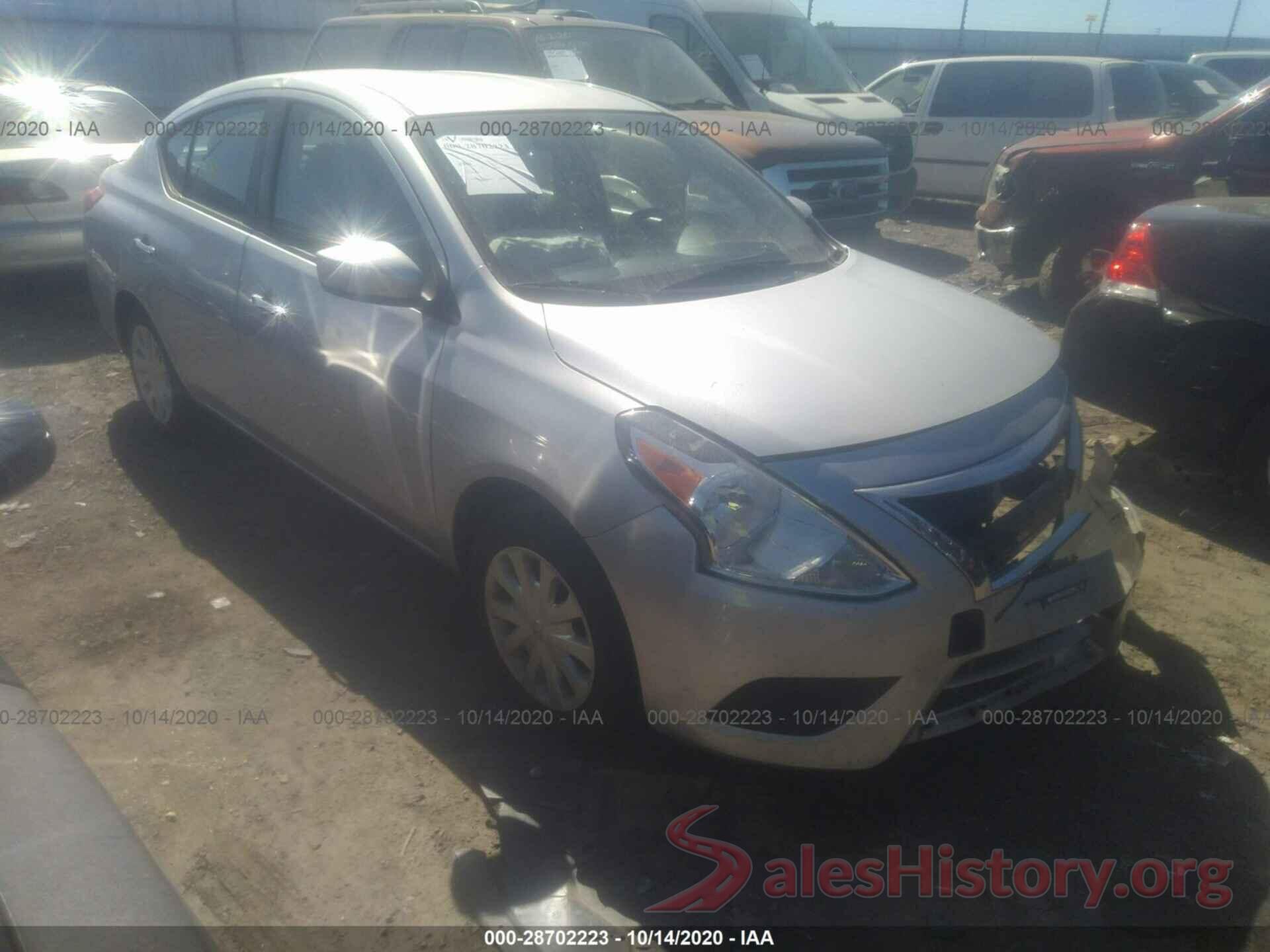 3N1CN7AP3GL854113 2016 NISSAN VERSA