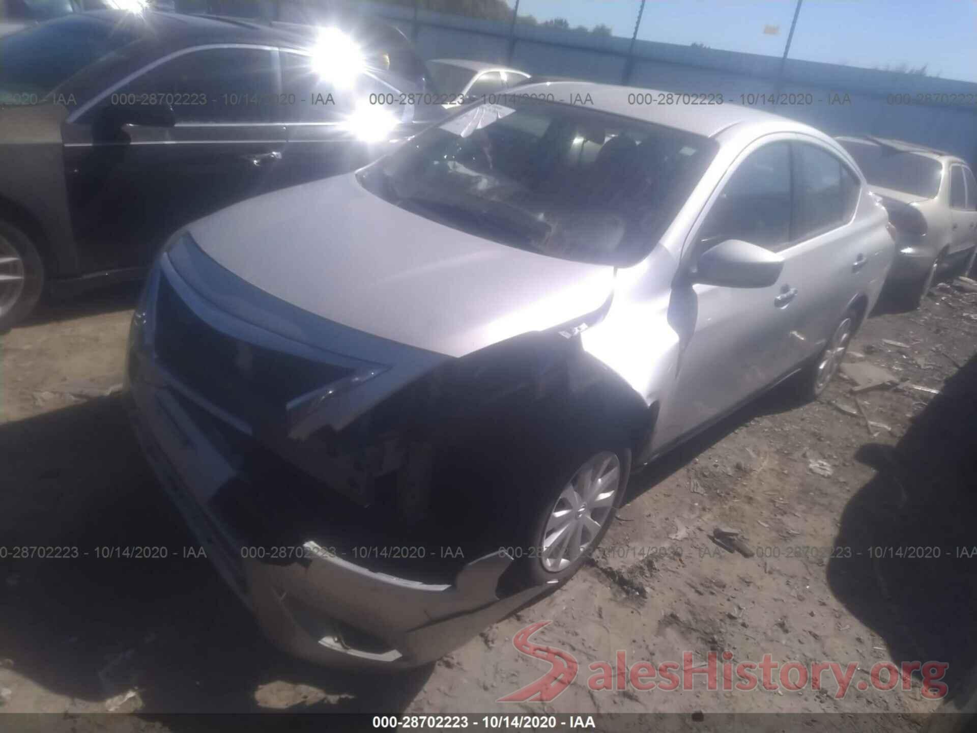 3N1CN7AP3GL854113 2016 NISSAN VERSA