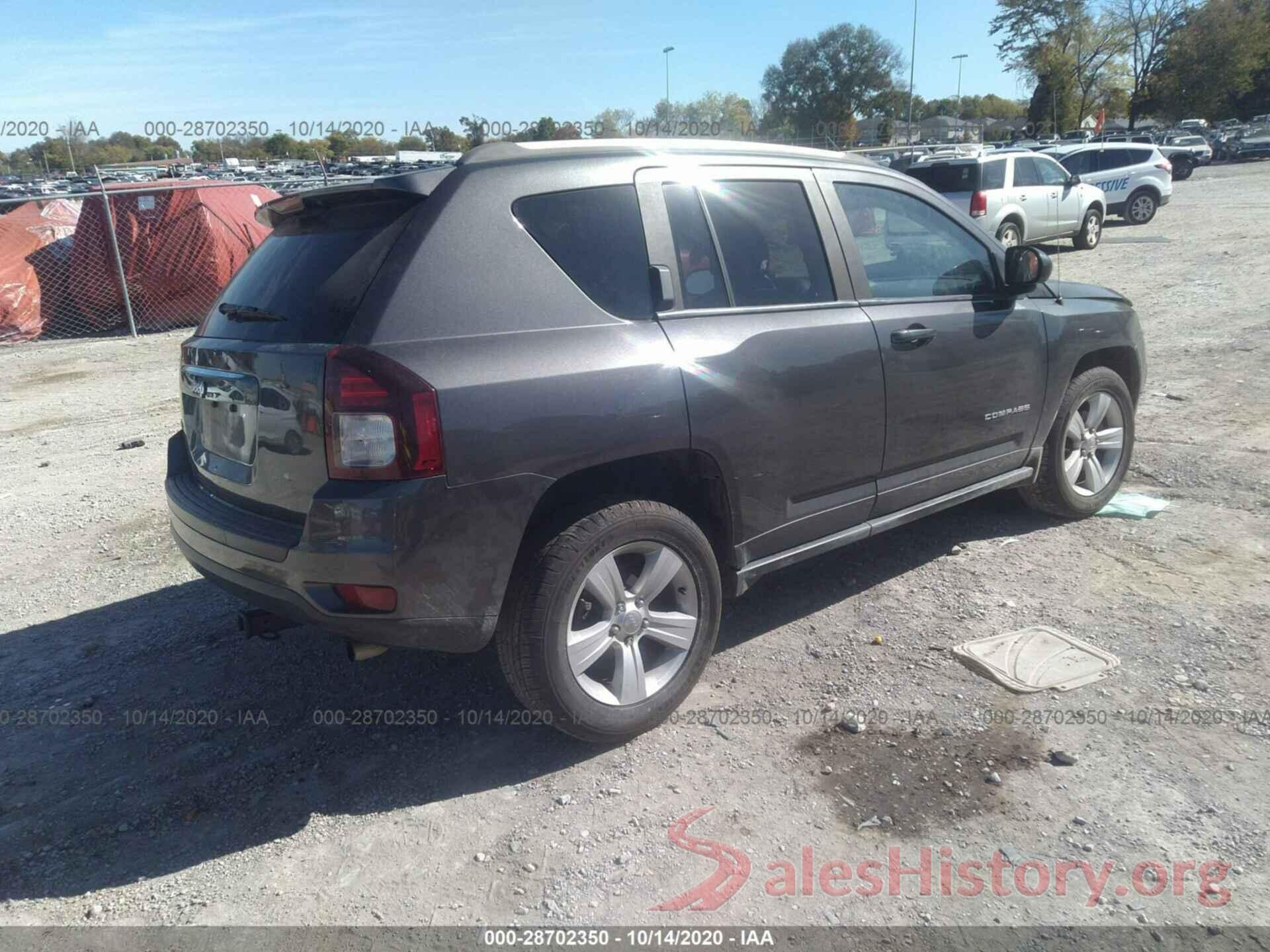 1C4NJDBB9HD105133 2017 JEEP COMPASS