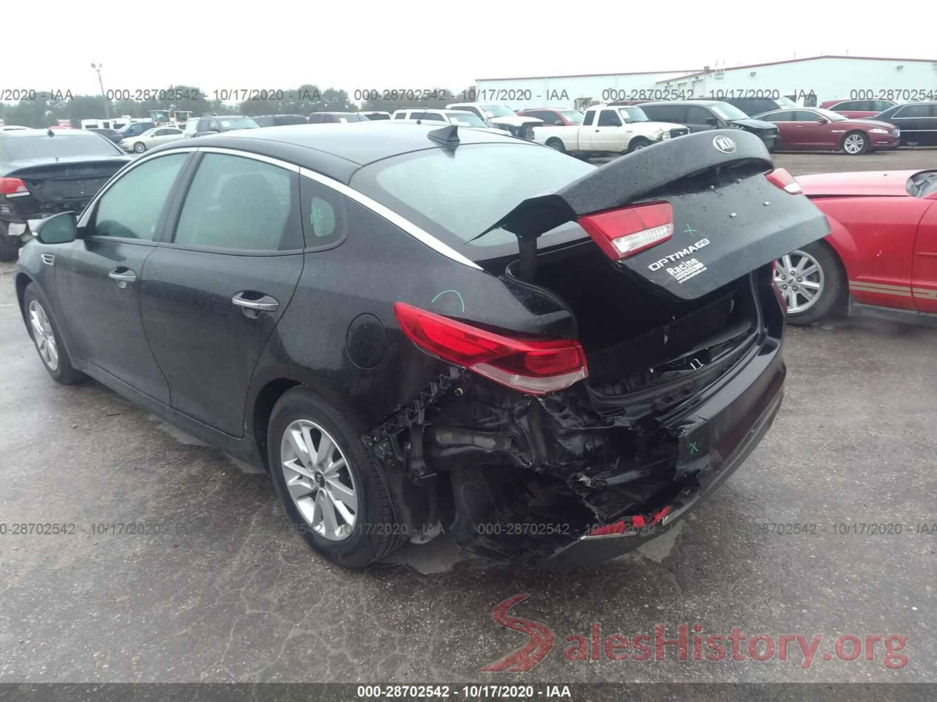 5XXGT4L3XGG113806 2016 KIA OPTIMA