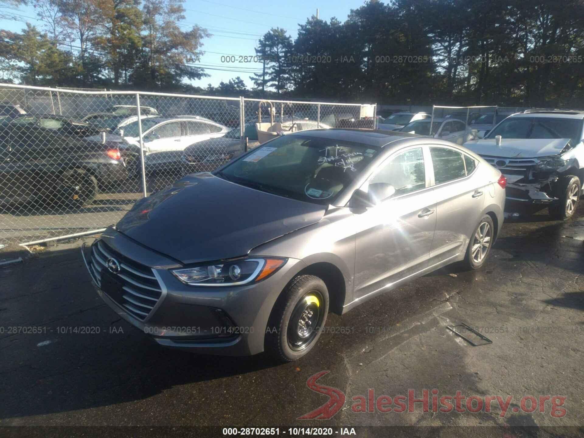 5NPD84LFXJH390370 2018 HYUNDAI ELANTRA