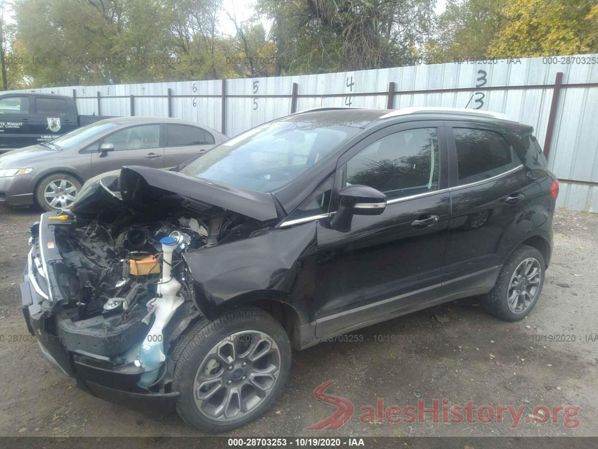 MAJ6S3KL6KC251903 2019 FORD ECOSPORT